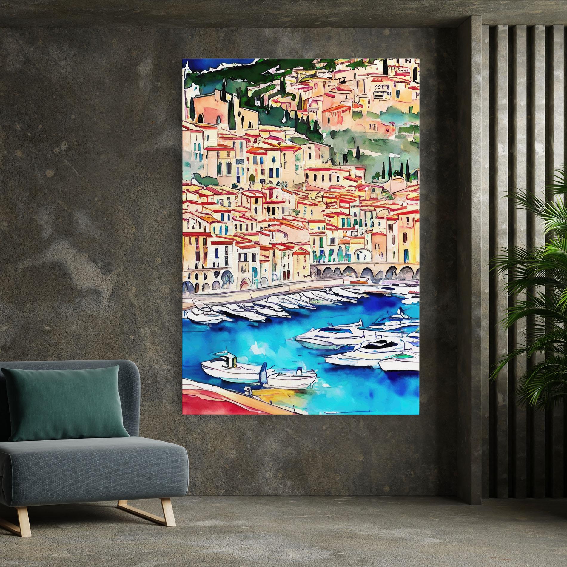 Tablou Canvas French City mockup 7