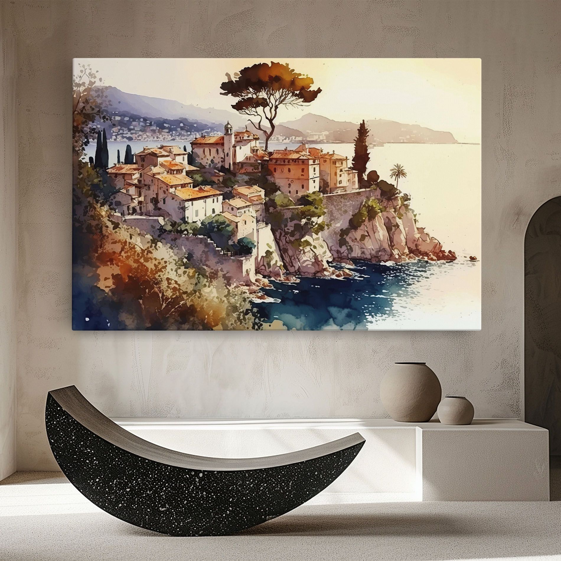 Stunning View Painting mockup 8