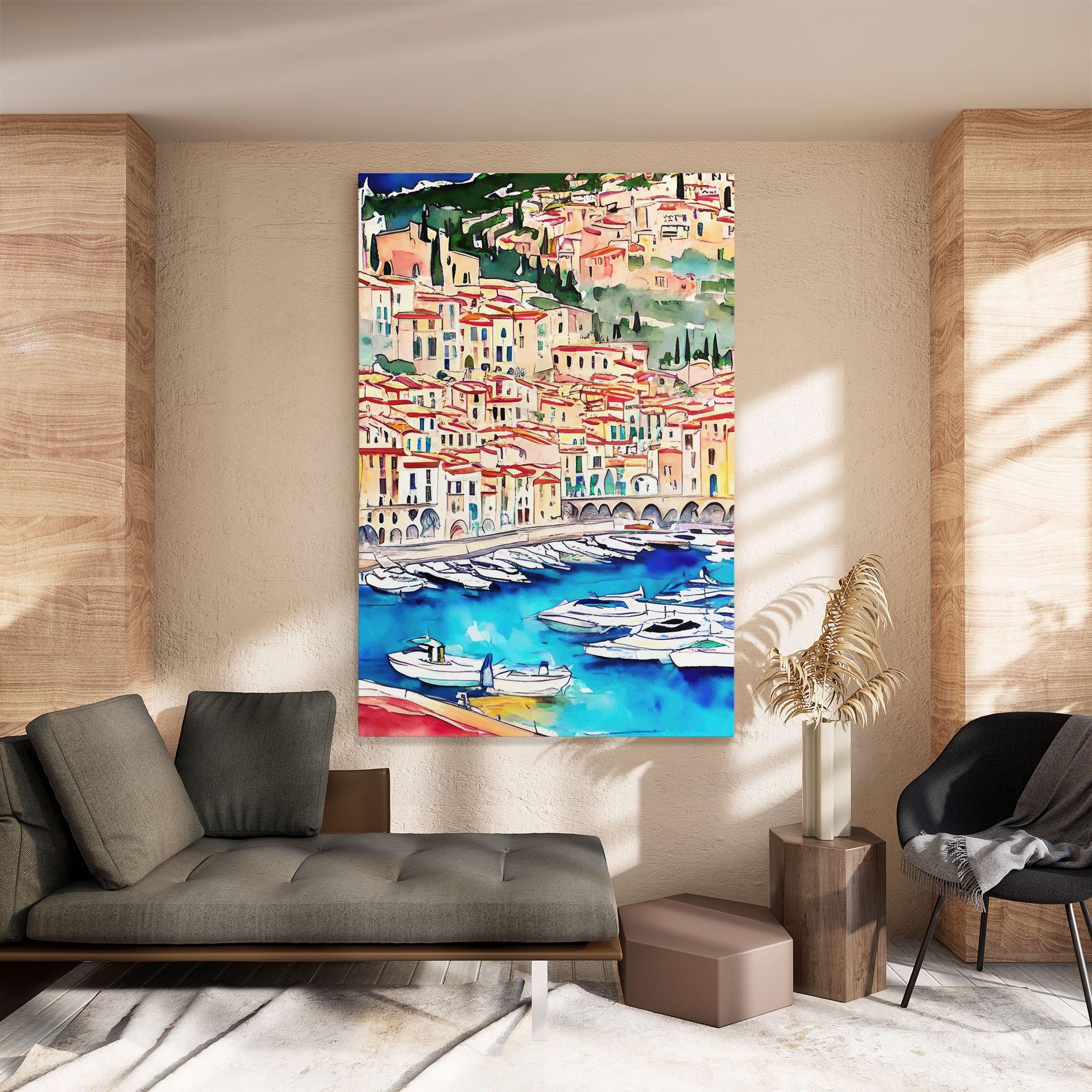 Tablou Canvas French City mockup 8