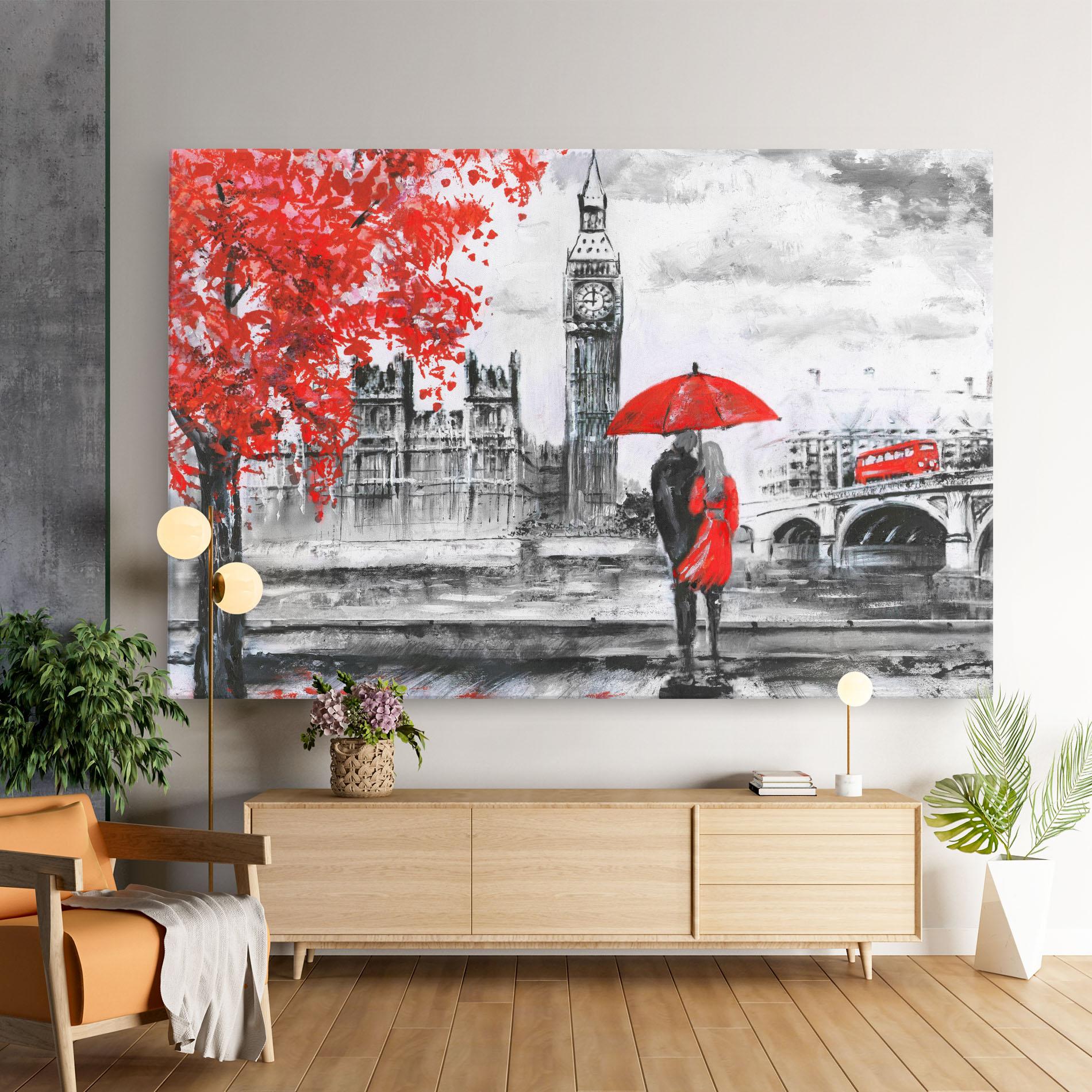 Tablou Canvas London Love mockup 9