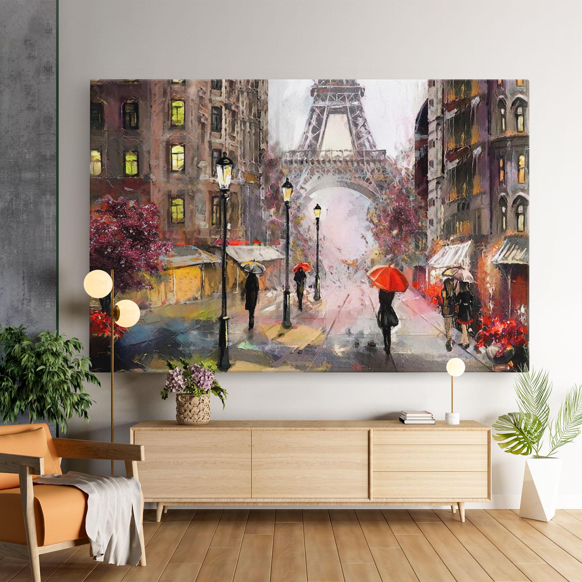 Tablou Canvas Paris Colours mockup 9