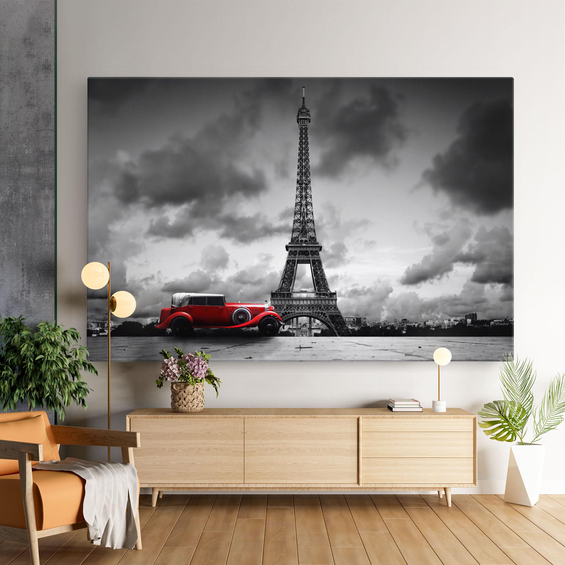Tablou Canvas Vintage Paris mockup 9