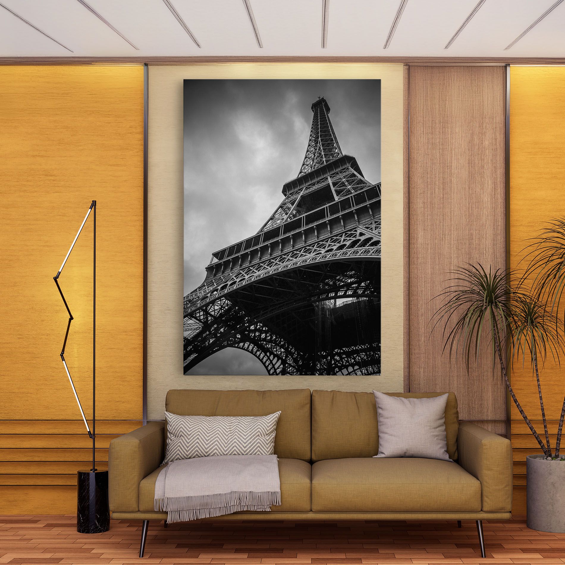 Eiffel Grey Tower mockup 9