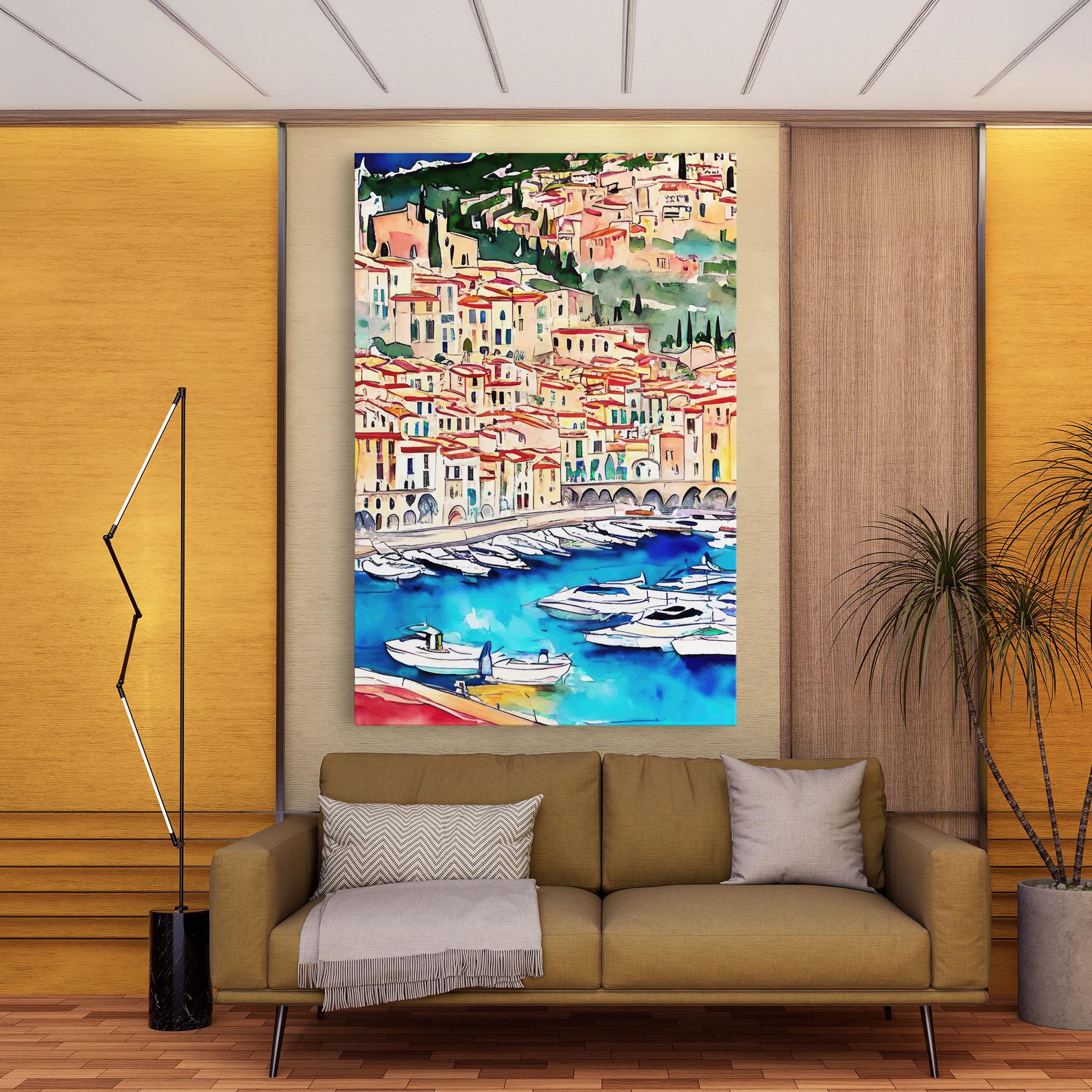 Tablou Canvas French City mockup 9
