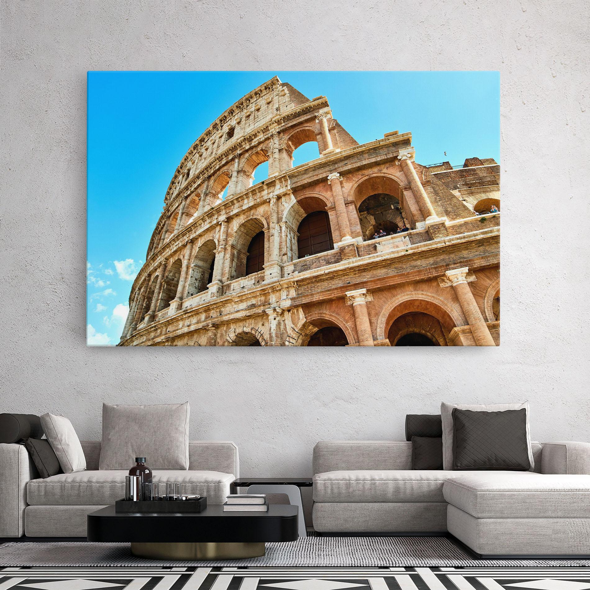 Tablou Canvas Close Colosseum mockup 2