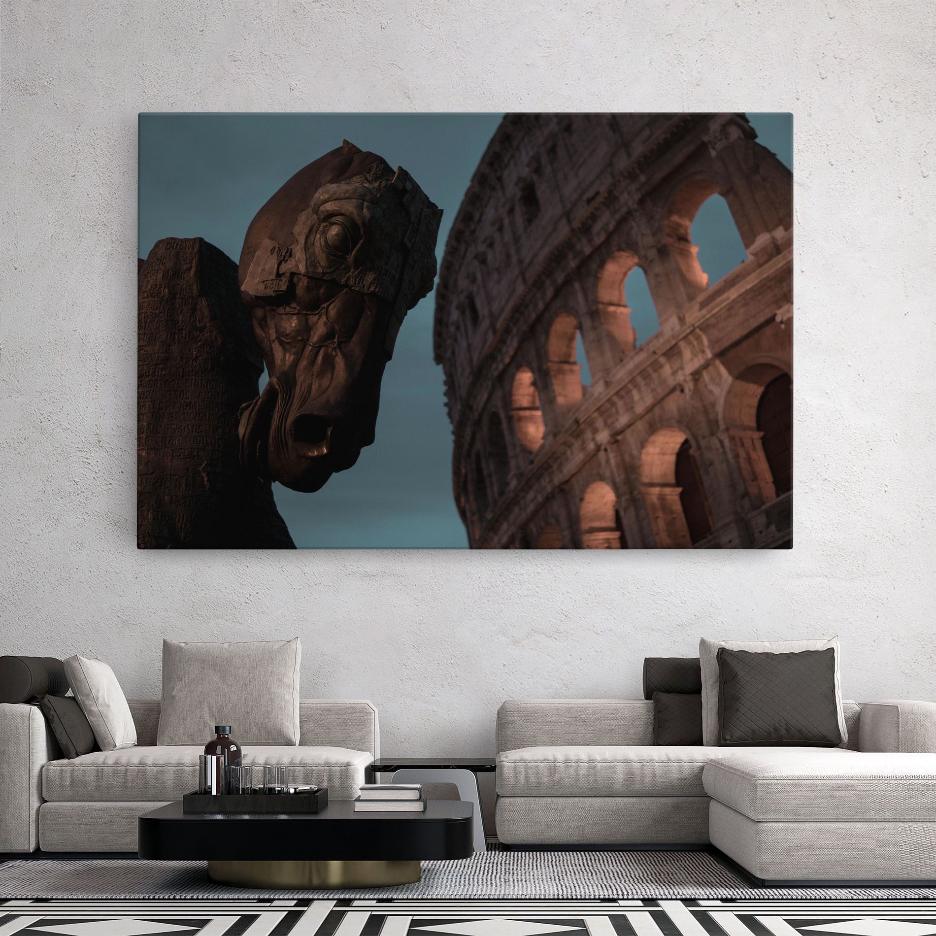 Colosseum Horse mockup 2