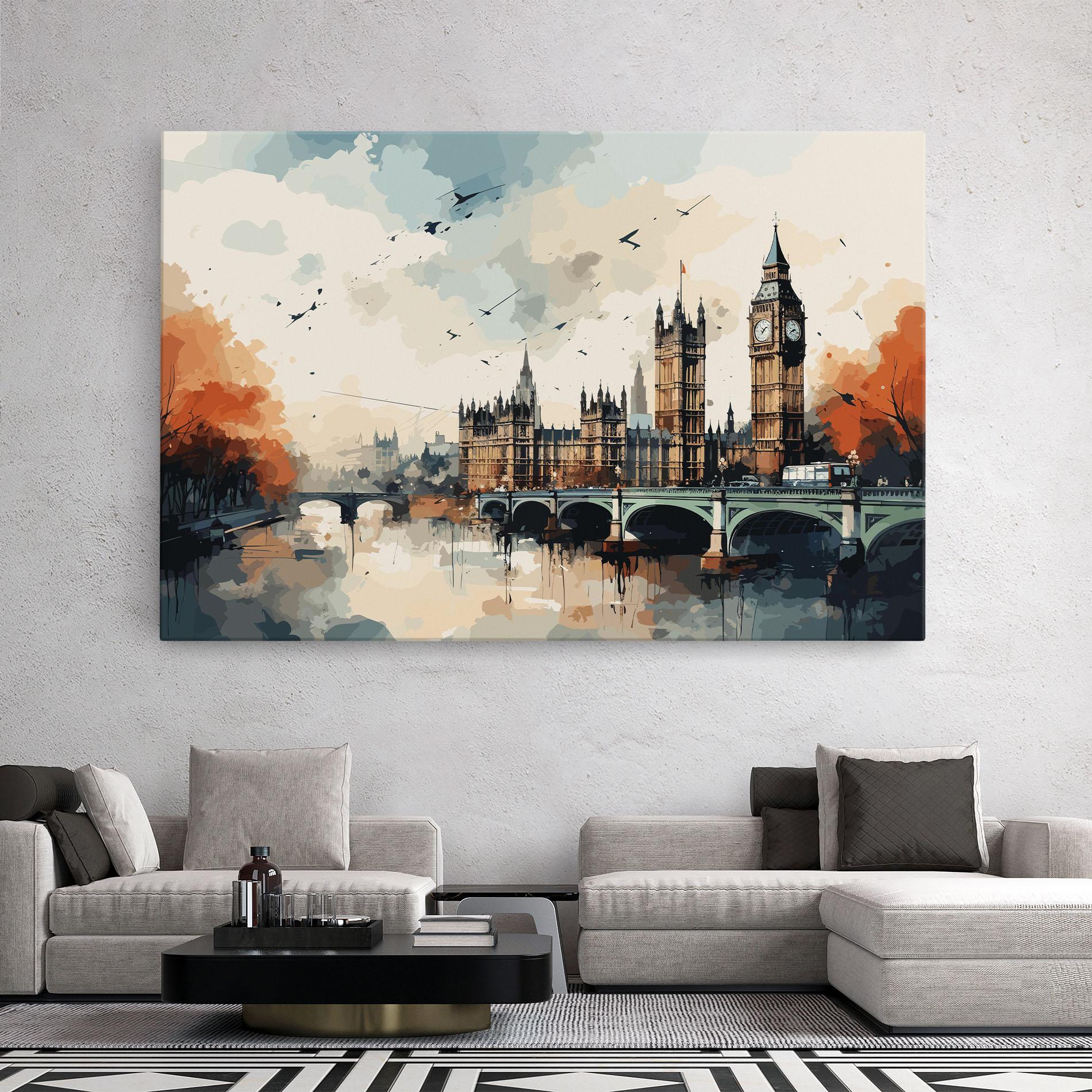 Tablou Canvas England Art mockup 2
