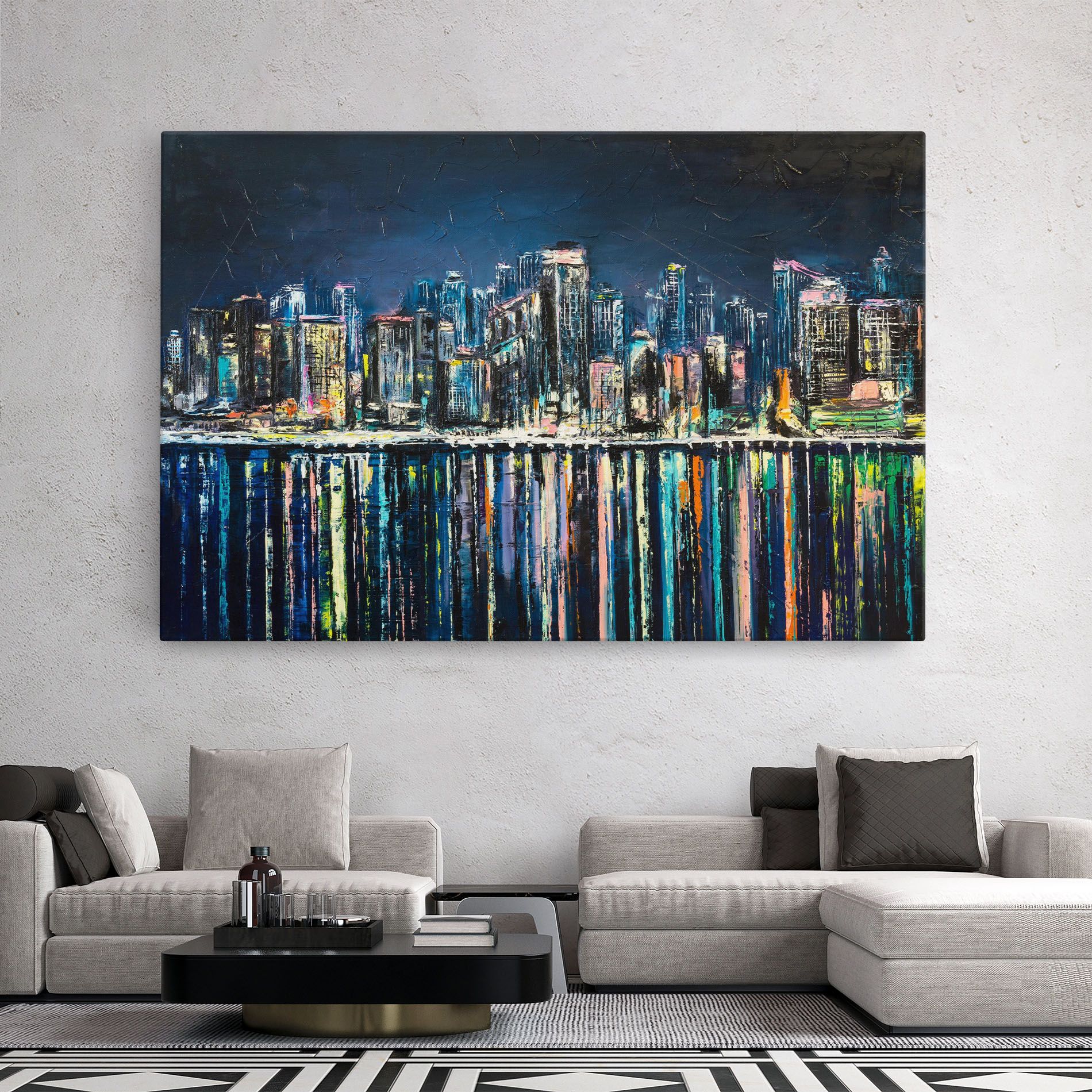 Night Cityscape mockup 2
