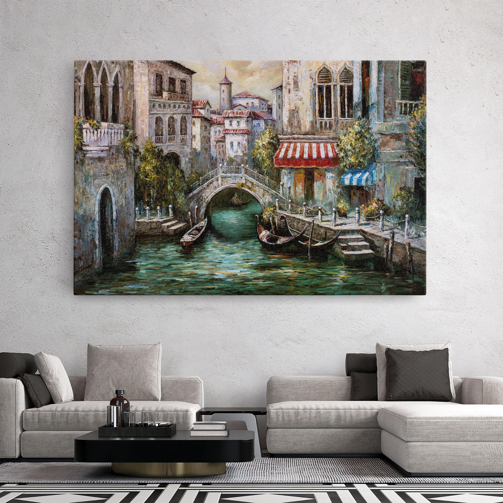 Tablou Canvas Venice Colors mockup 2