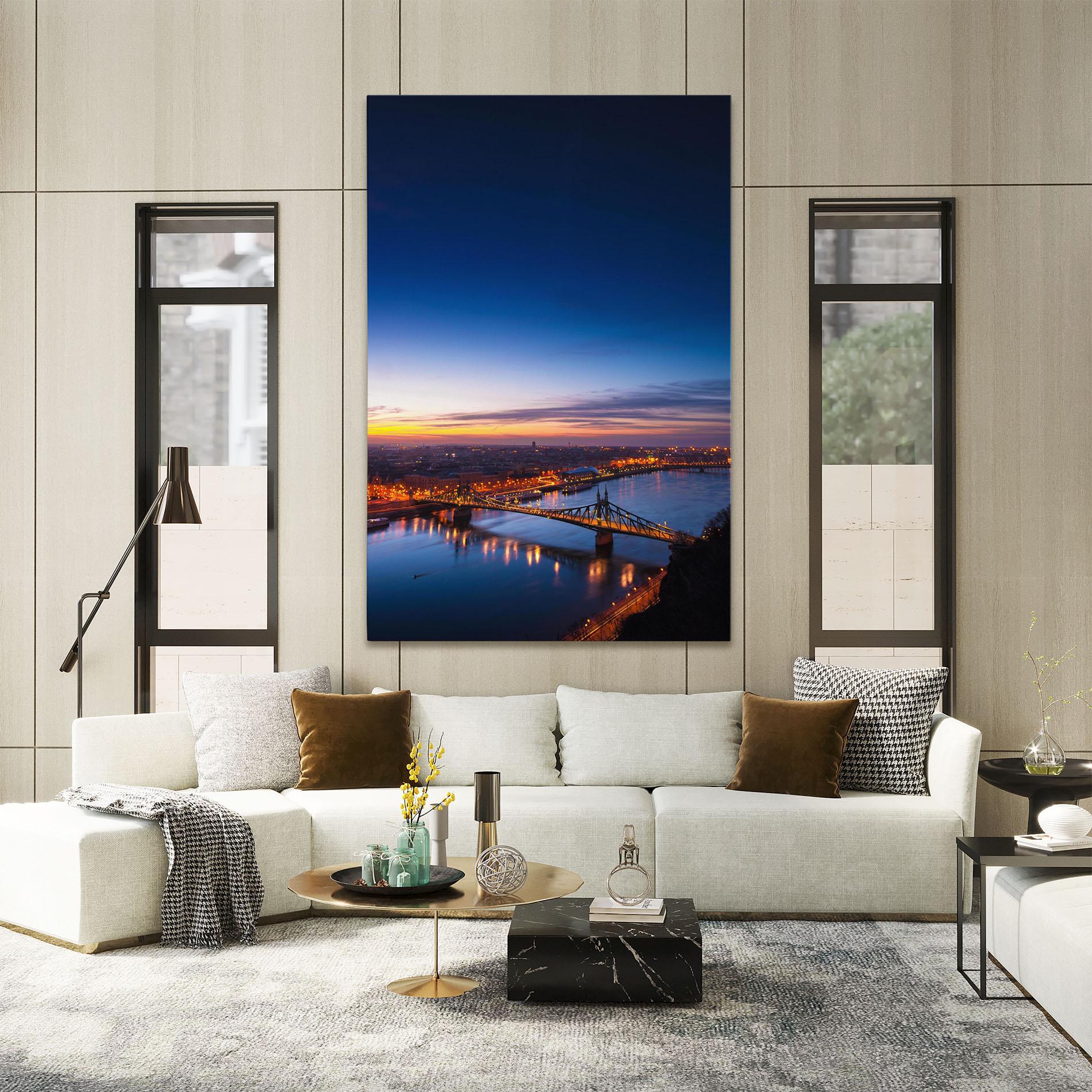 Tablou Canvas Budapest Sunset mockup 2