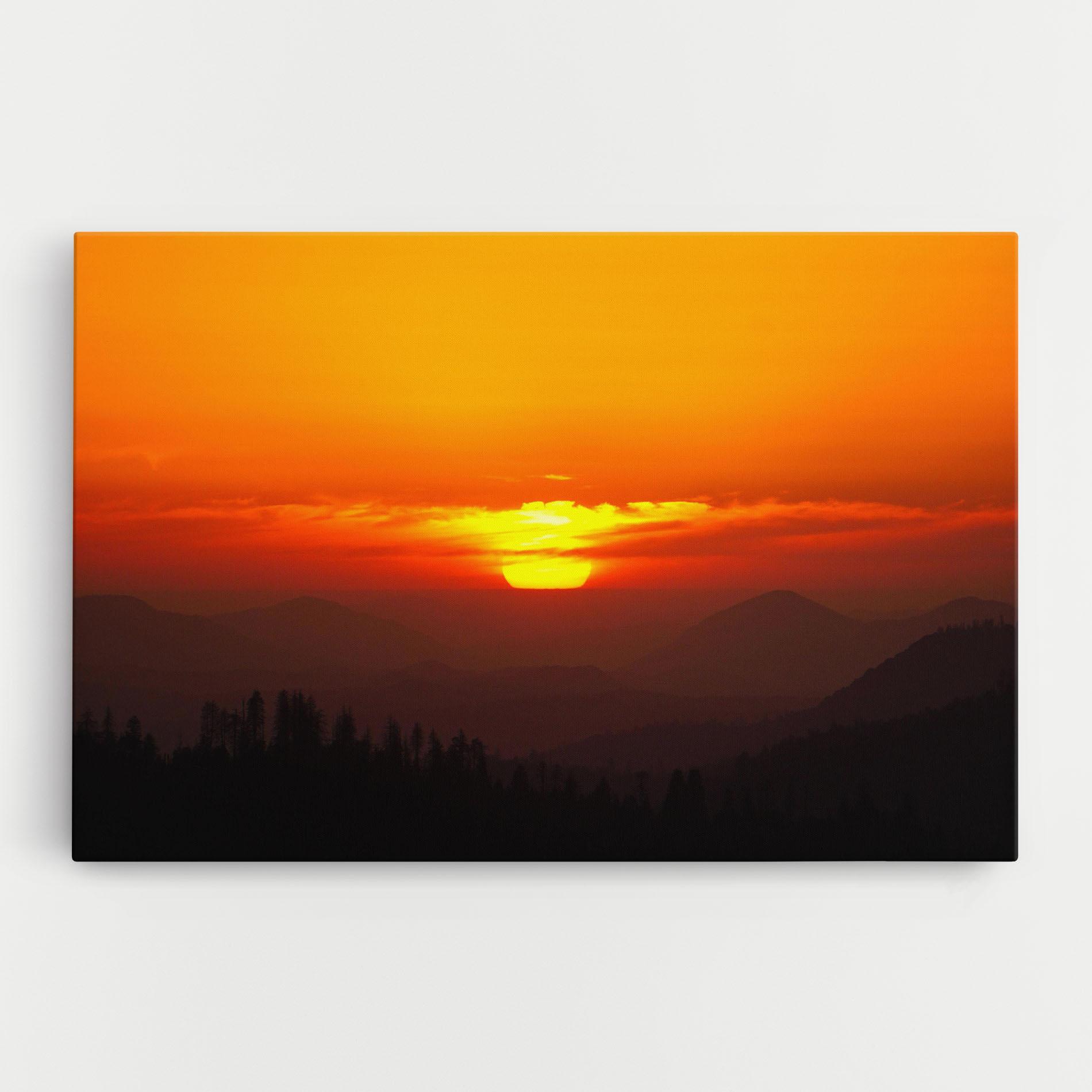 Tablou Canvas Pretty Sun View mockup 0