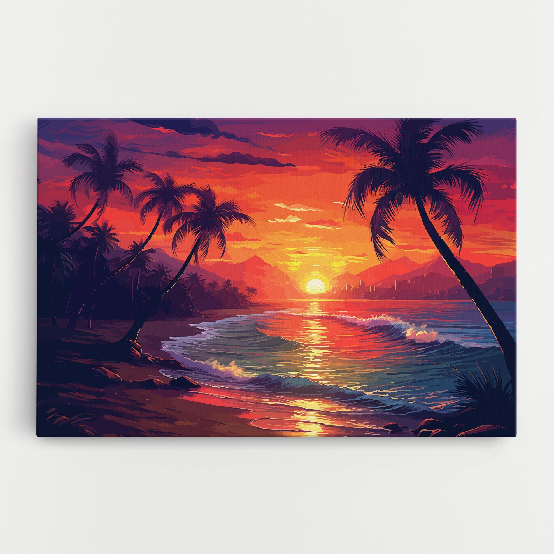 Purple Orange Sunlight mockup 0