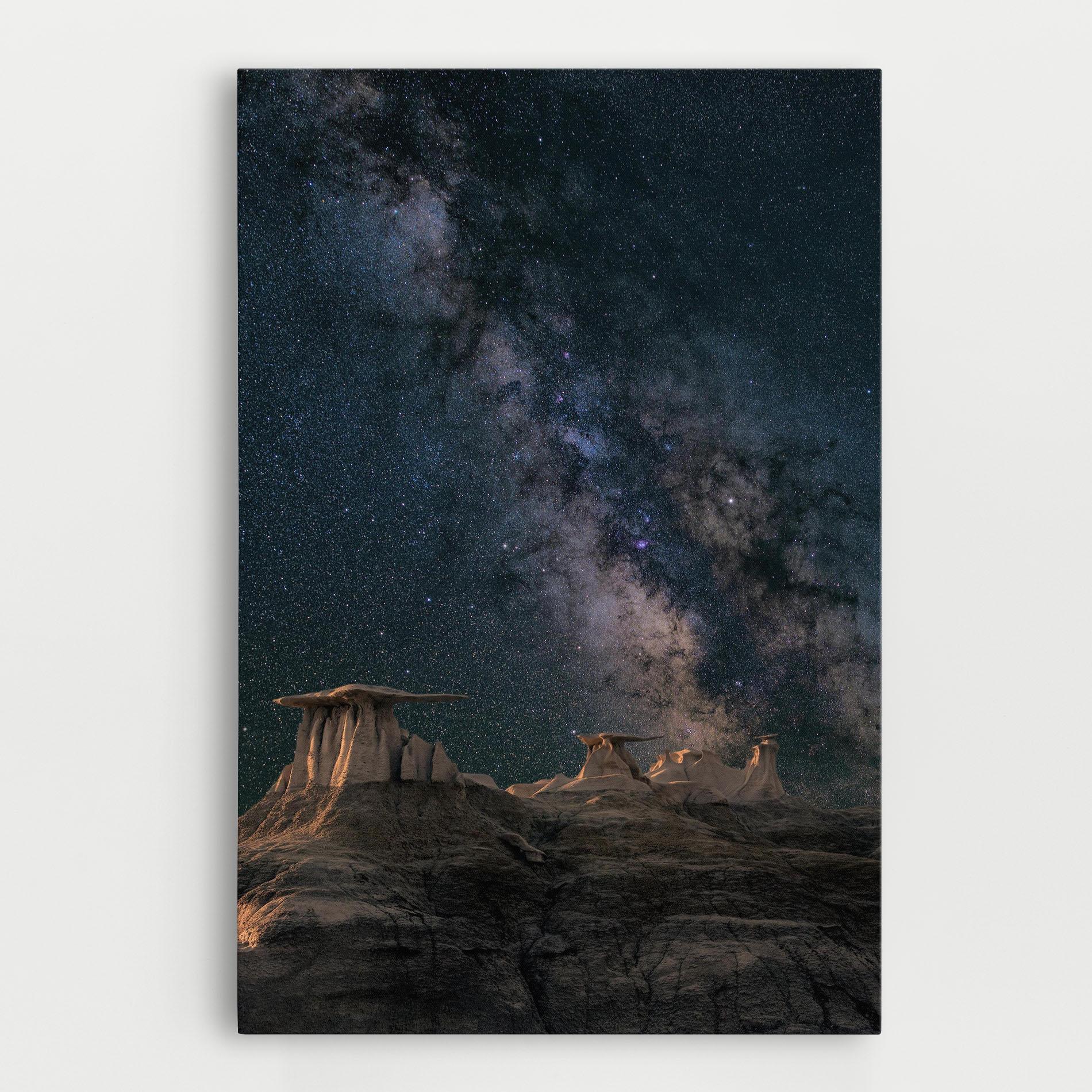 Tablou Canvas Abstract Colourful Sky mockup 0