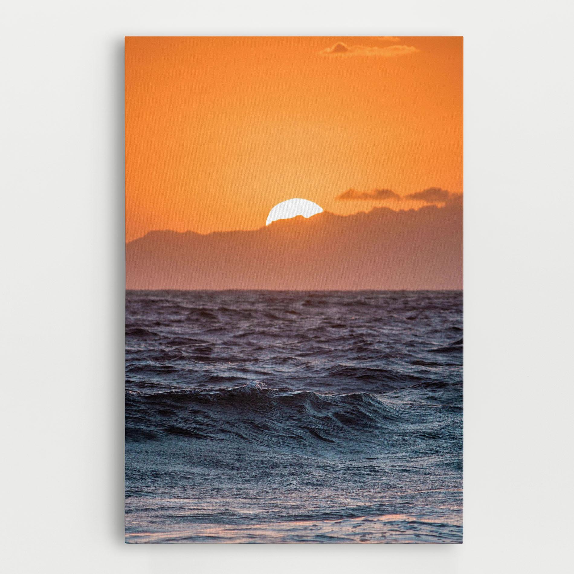 Tablou Canvas Morning Waves mockup 0
