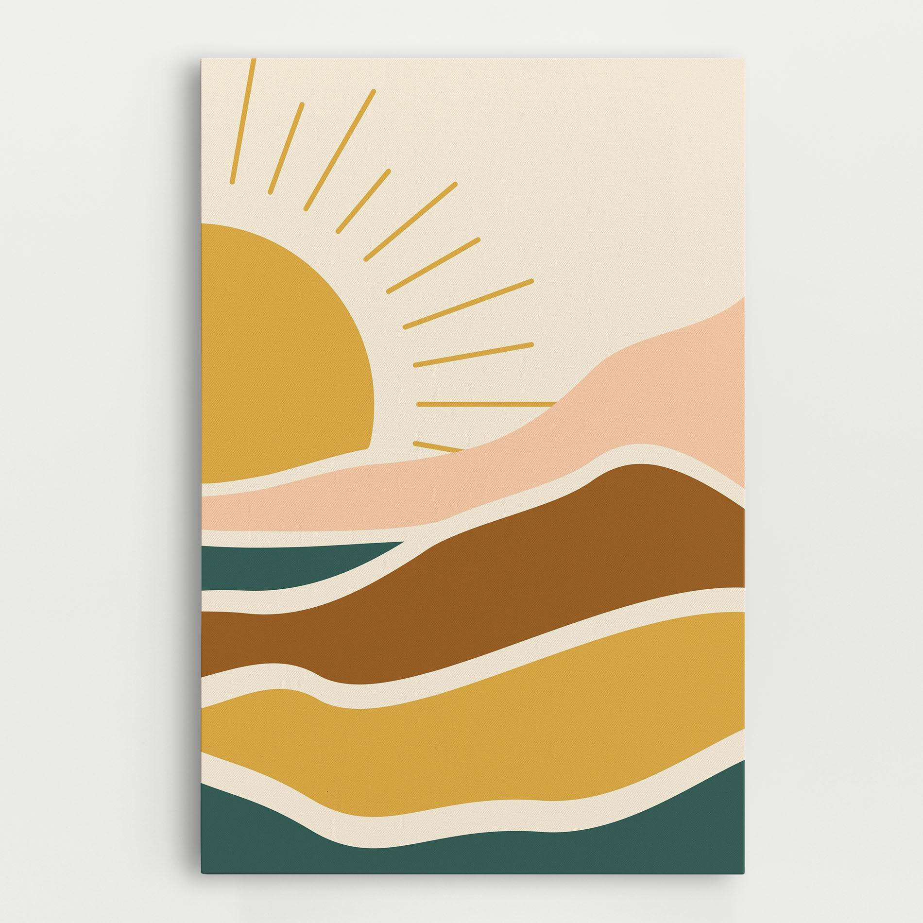 Tablou Canvas Sunset Connection 02 mockup 0