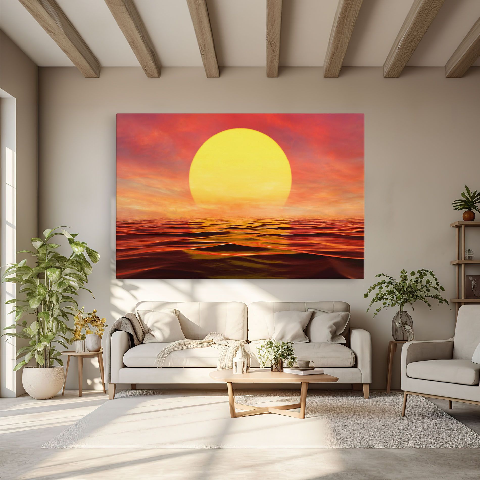 Clouds Reflection Sky mockup 6