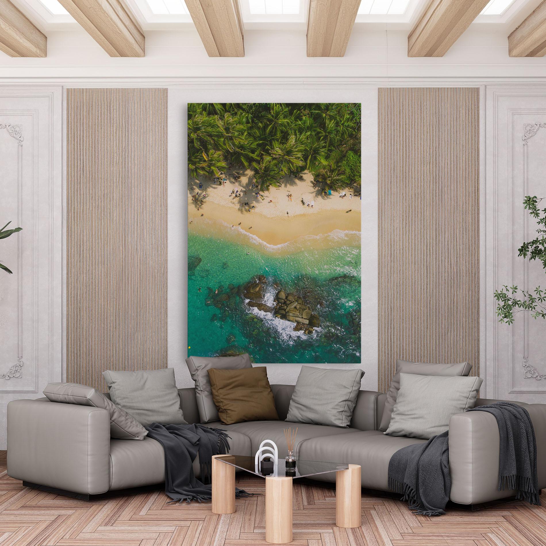 Tablou Canvas Jungle Beach mockup 6