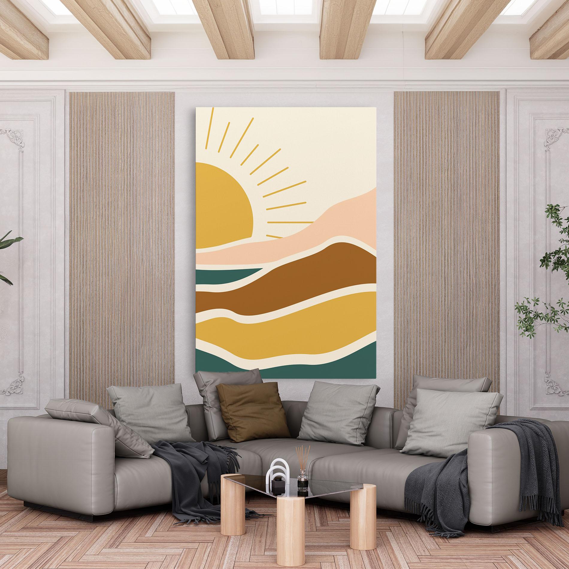 Tablou Canvas Sunset Connection 02 mockup 6