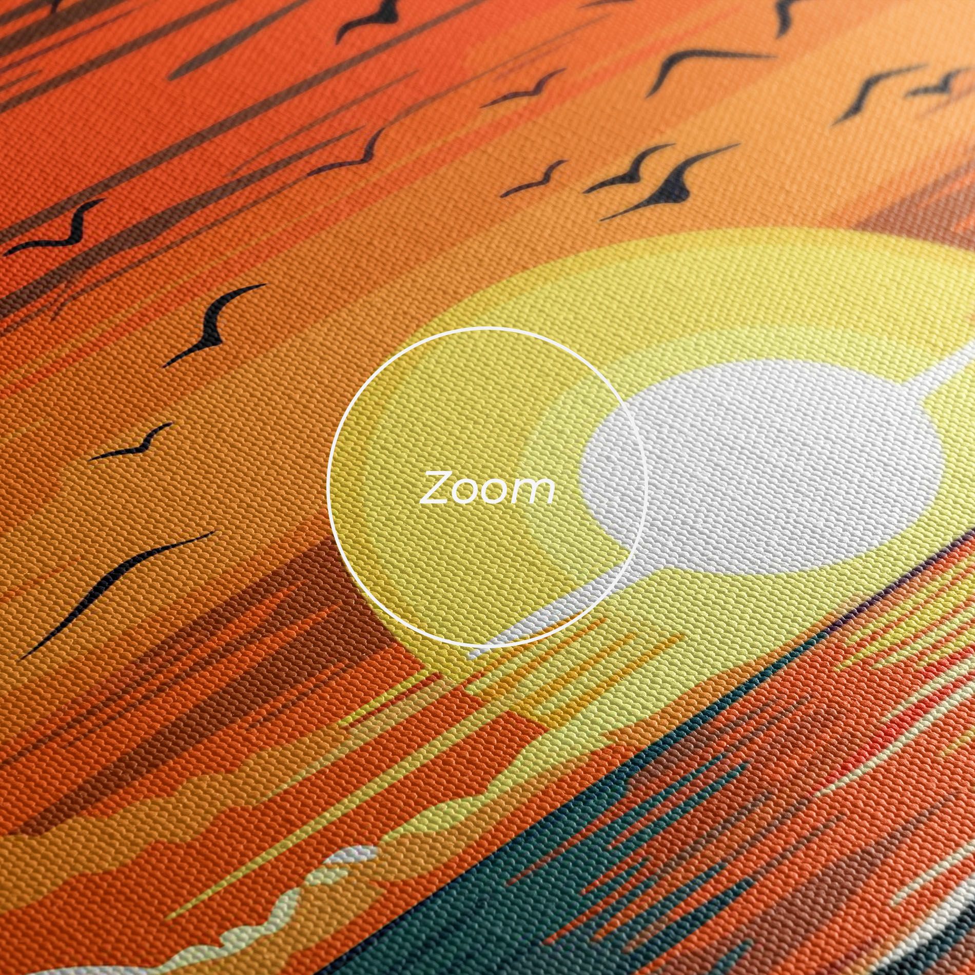 Amazing Sunset View mockup 3