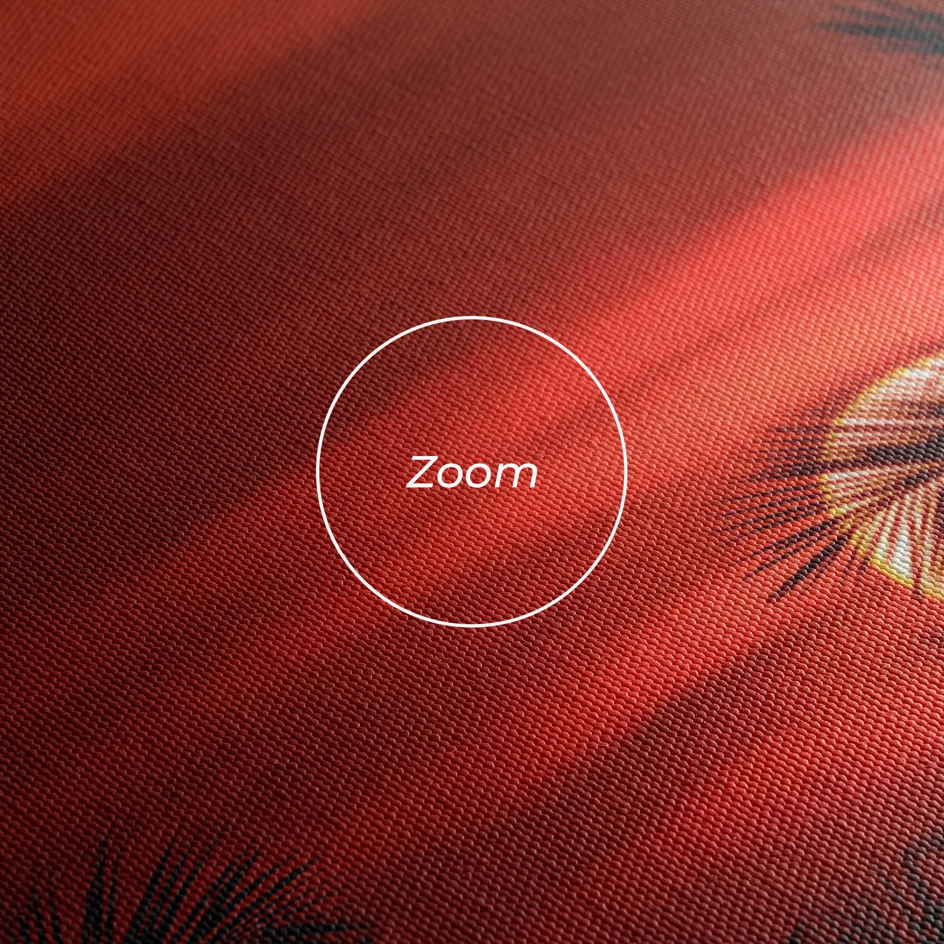 Tablou Canvas Coconuts Tree Sunset mockup 3