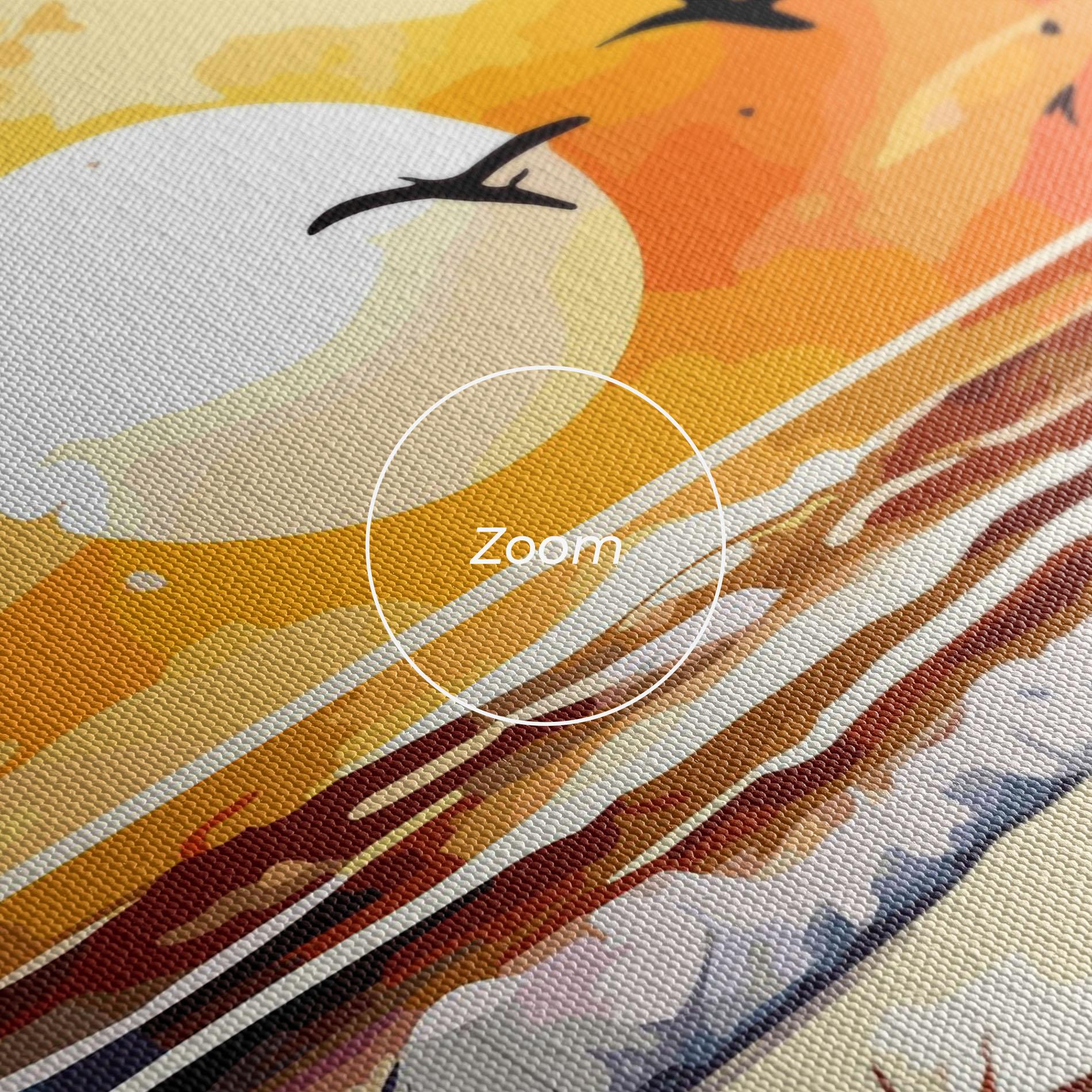 Tablou Canvas Sunset Art View mockup 3