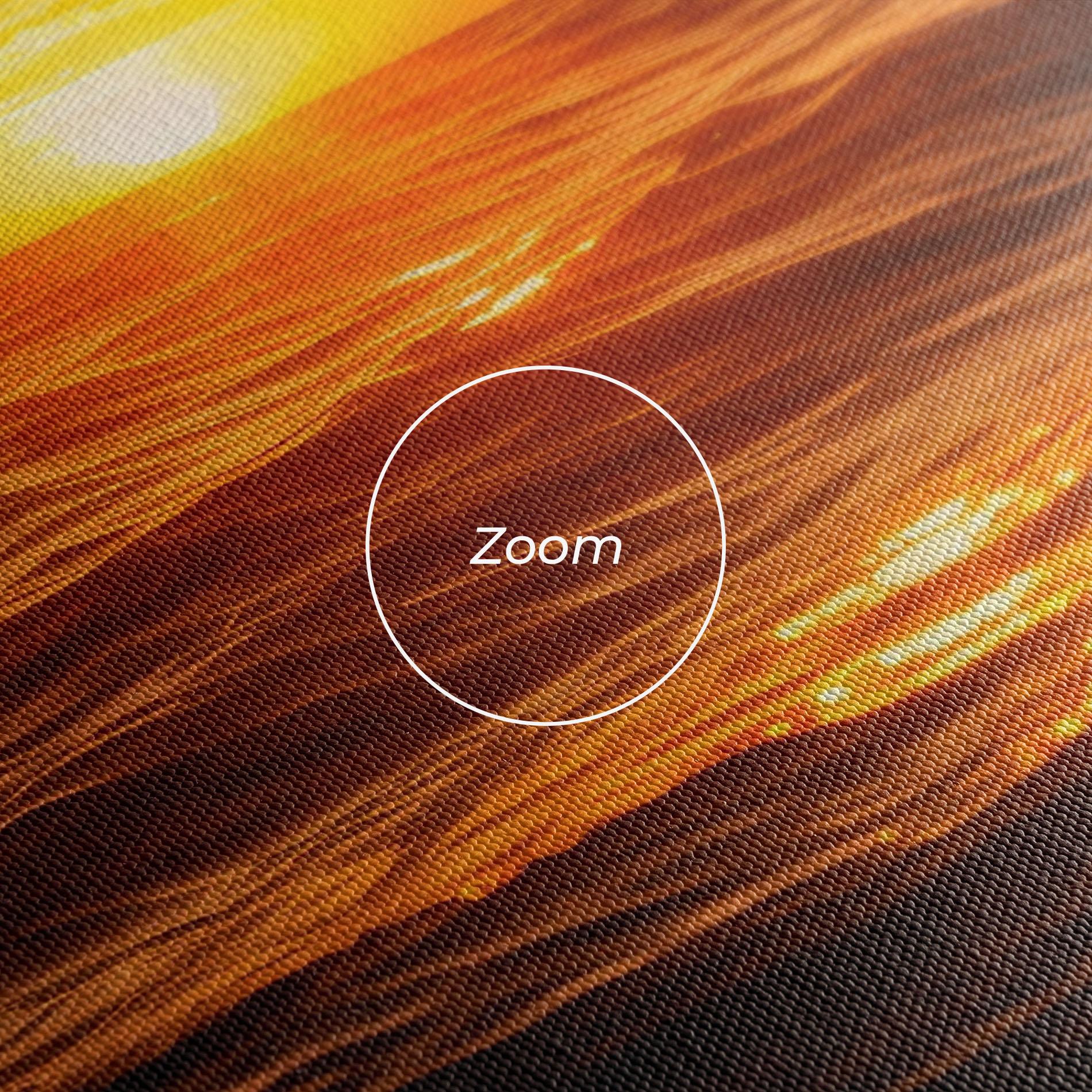 Tablou Canvas Waves During Sunset mockup 3