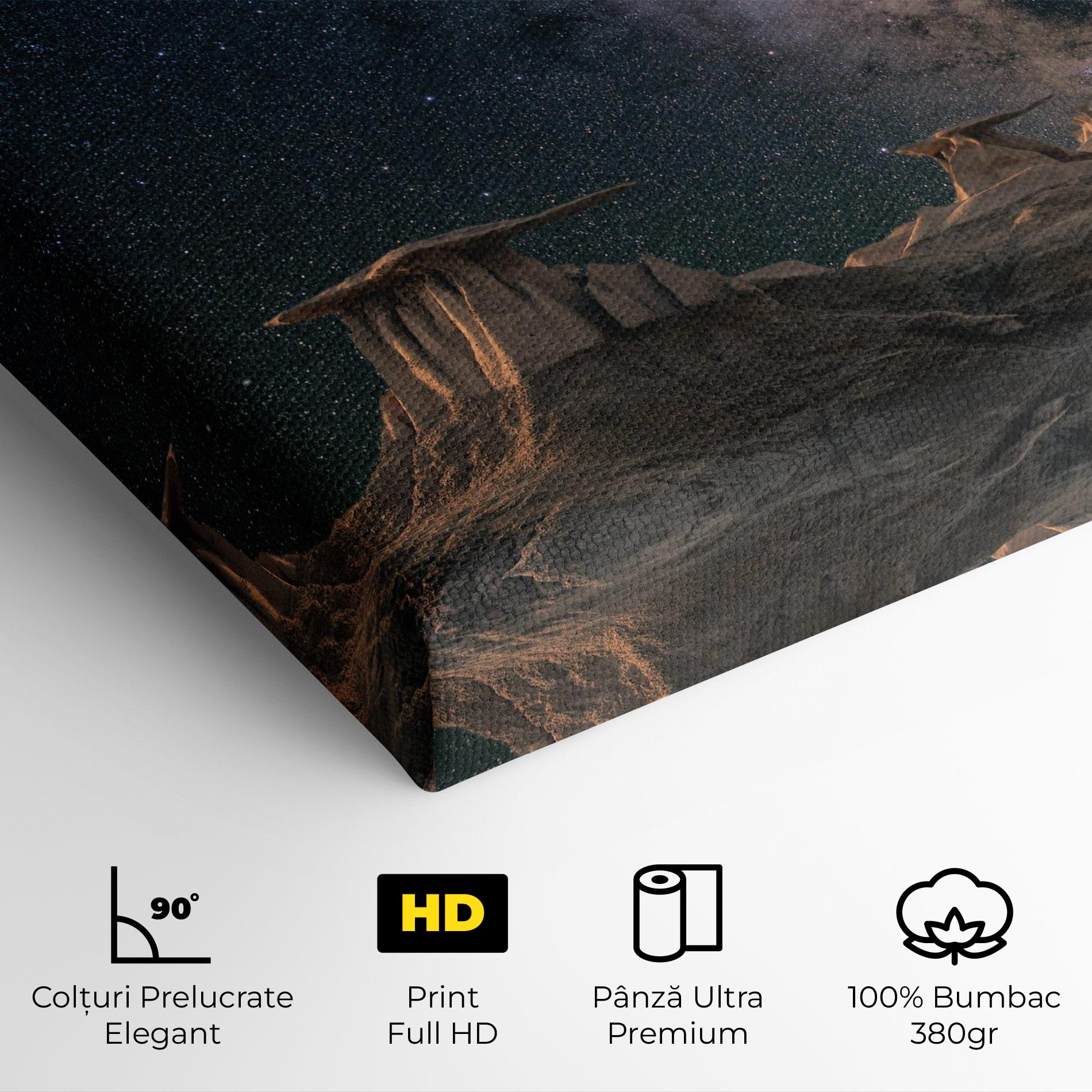 Tablou Canvas Abstract Colourful Sky mockup 4