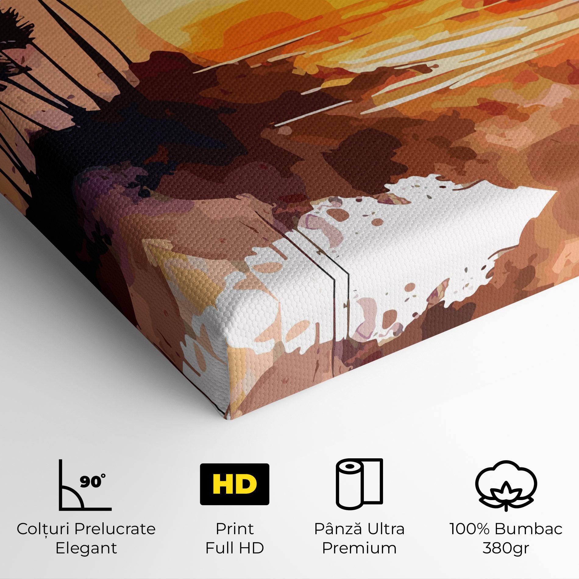 Tablou Canvas Beautiful Sunrise mockup 4