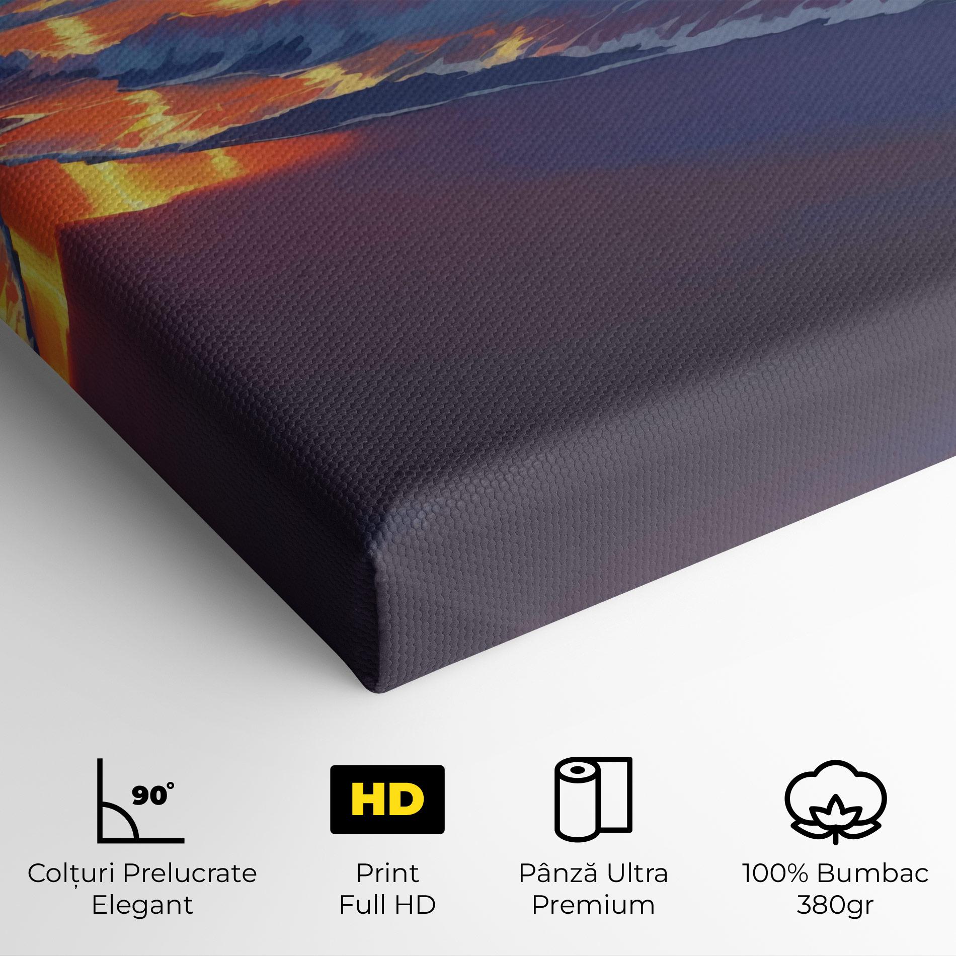 Tablou Canvas Dreamy Beach Sunset mockup 4