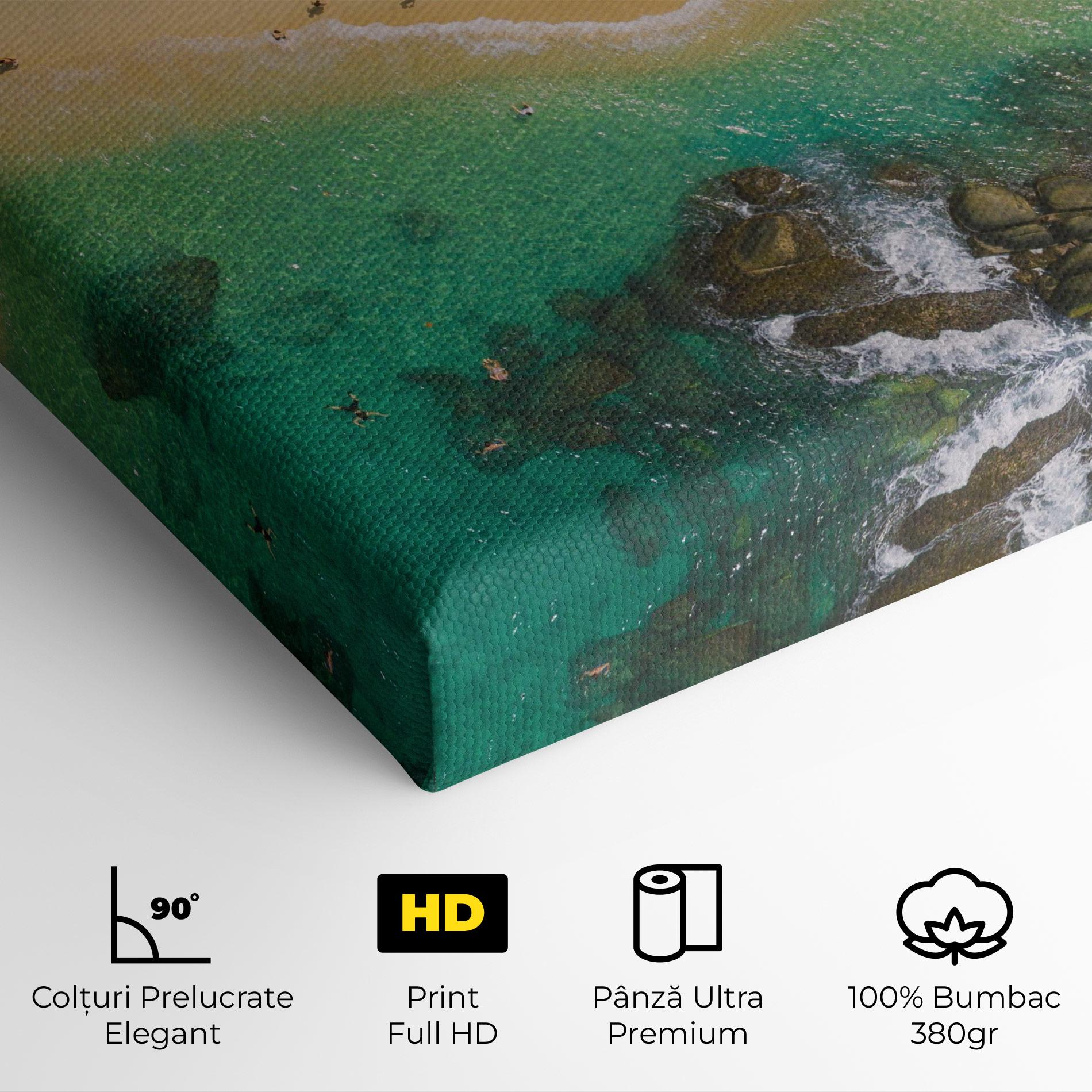Tablou Canvas Jungle Beach mockup 4