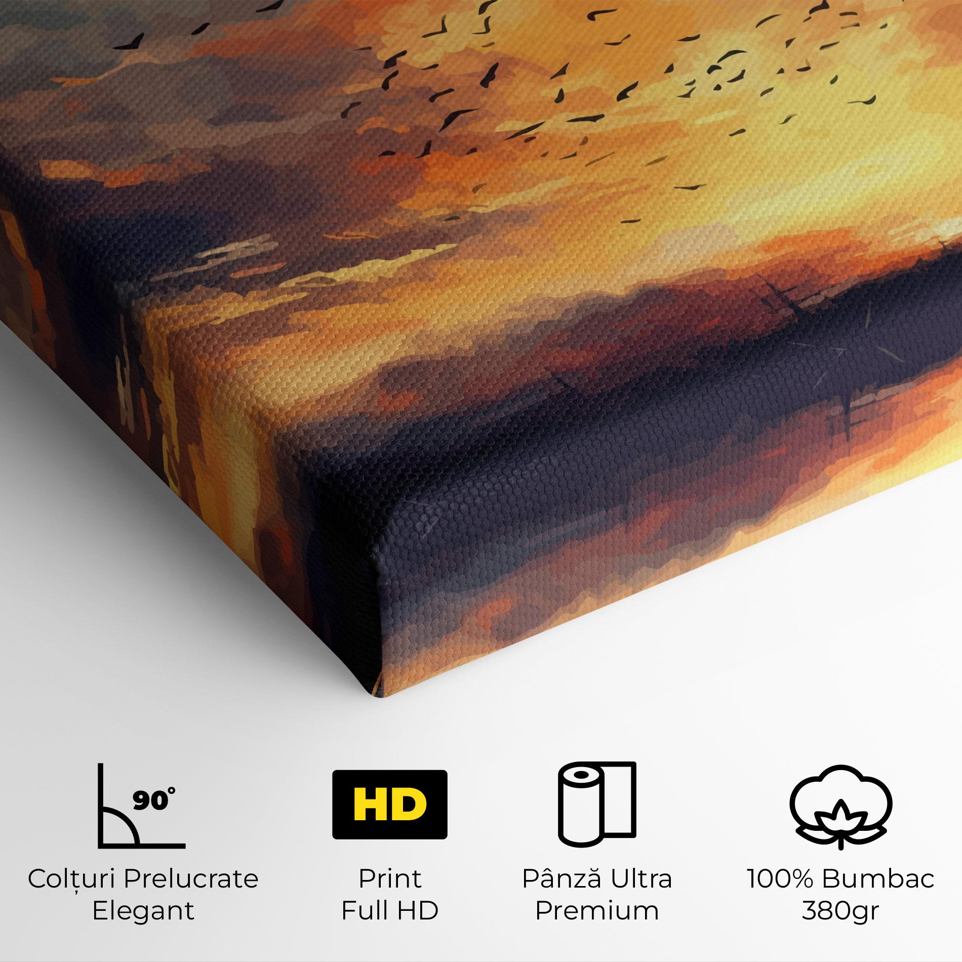 Tablou Canvas Majestic Sunset mockup 4