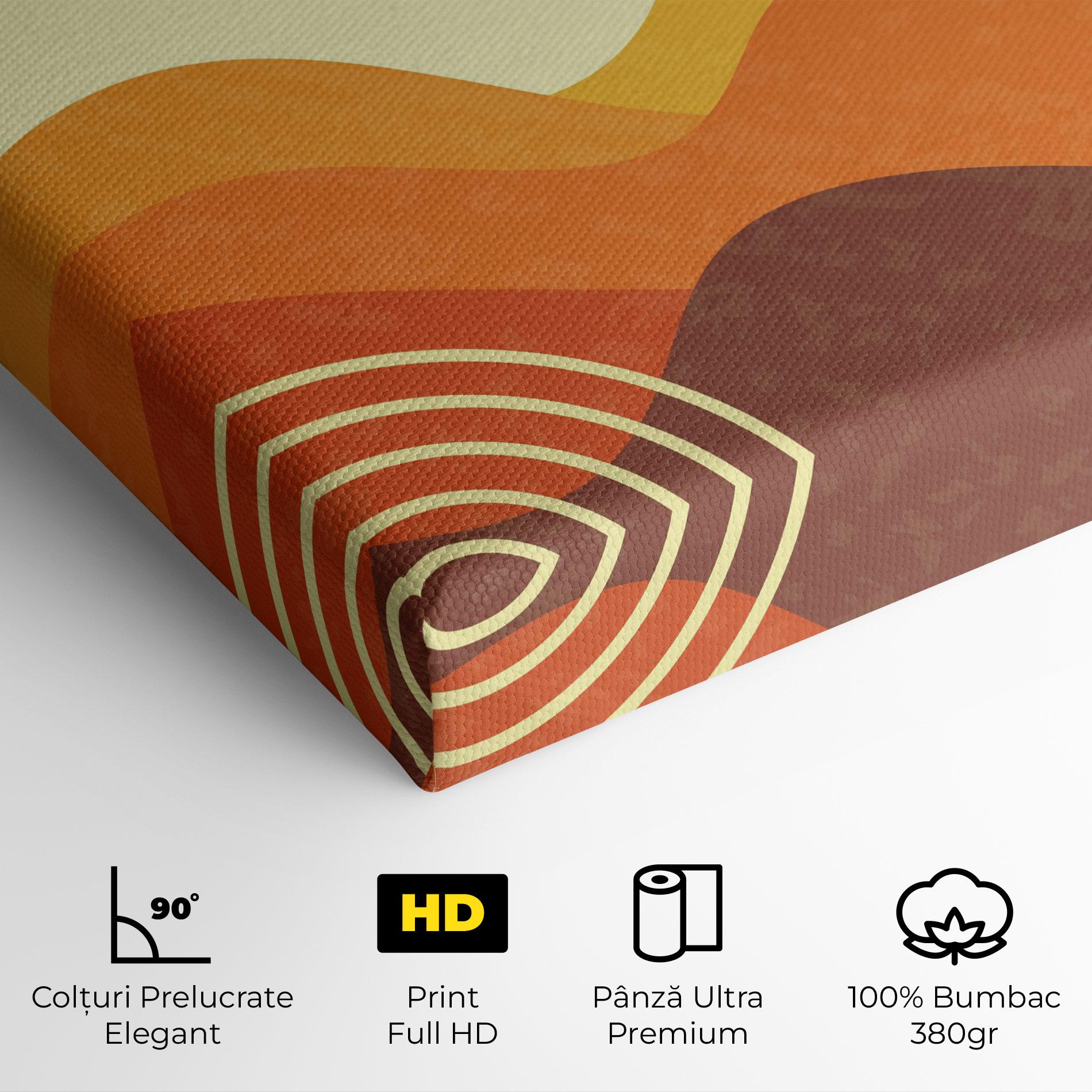 Tablou Canvas Minimalist Sunset Art mockup 4