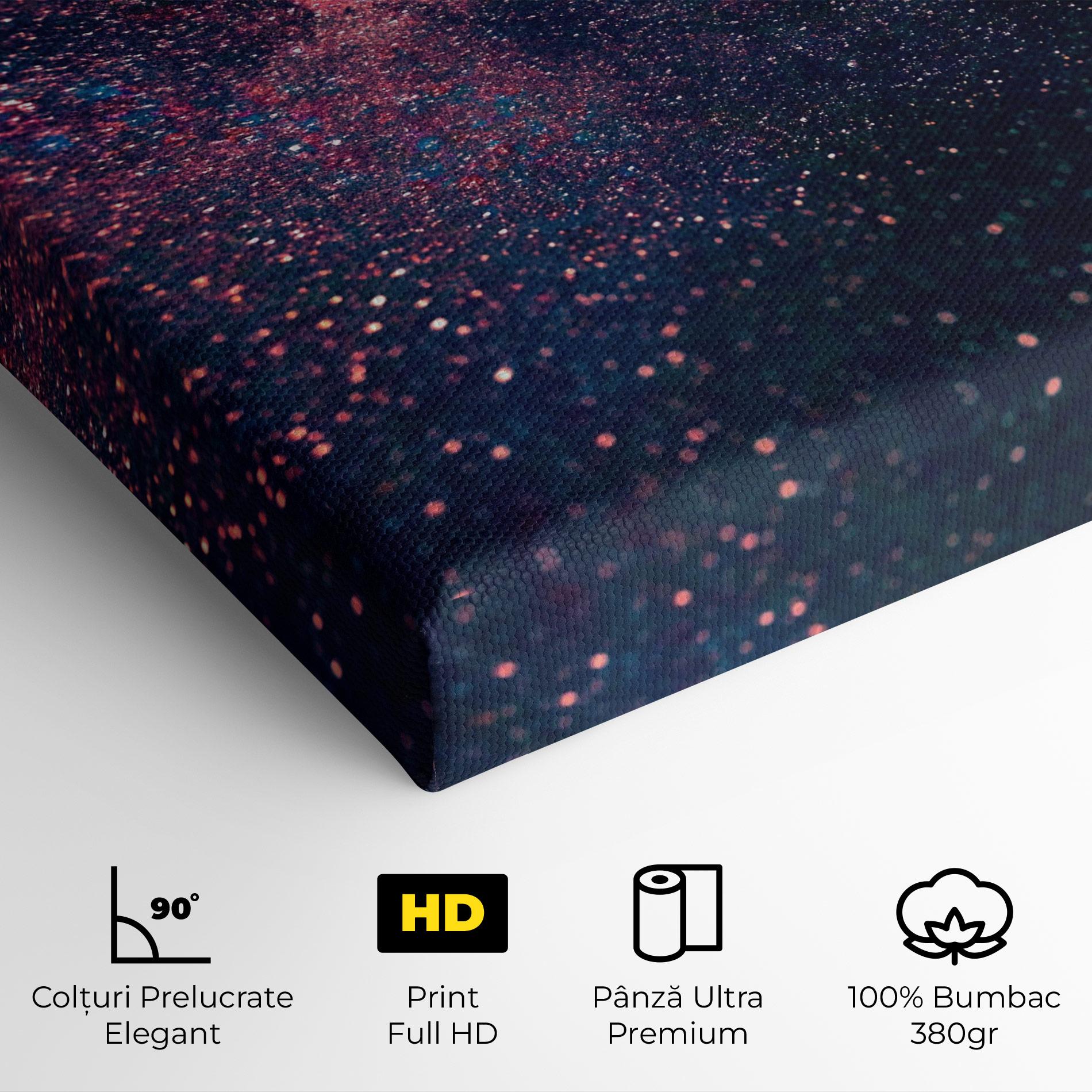 Tablou Canvas Purple Spark mockup 4