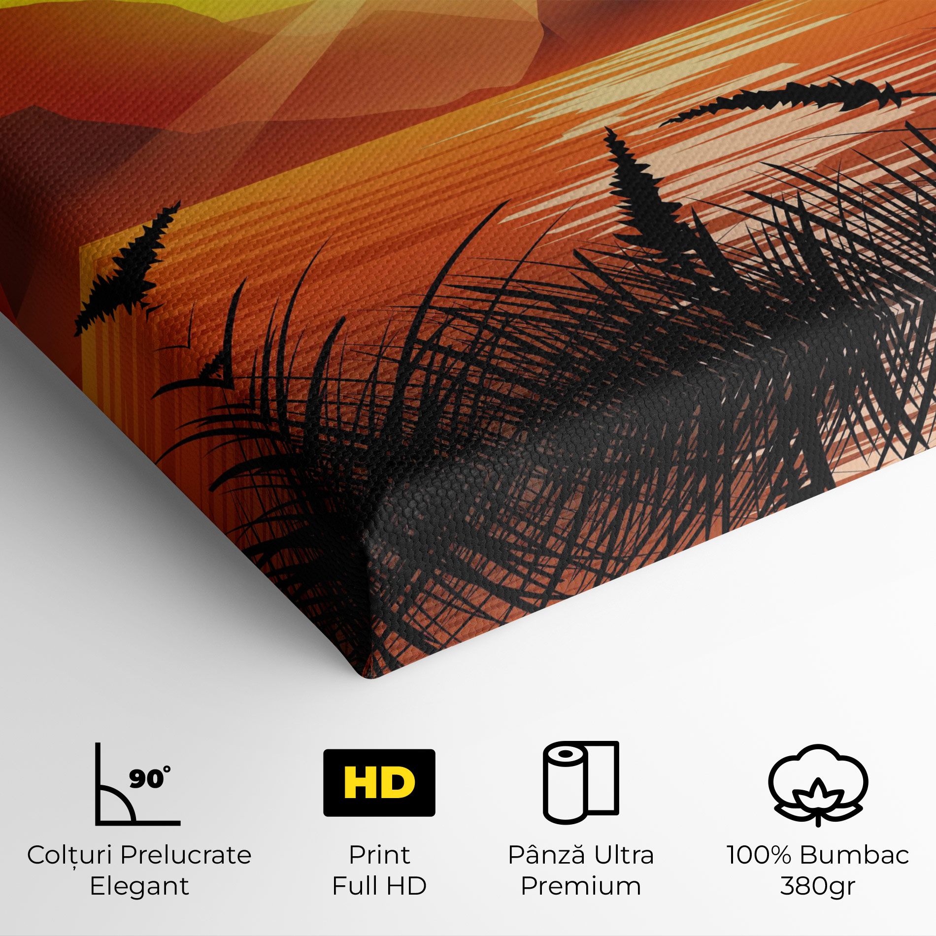 Sunrise Grass Art mockup 4
