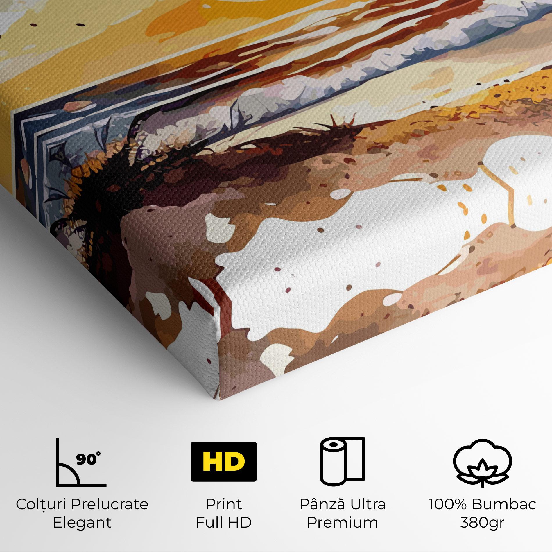 Tablou Canvas Sunset Art View mockup 4