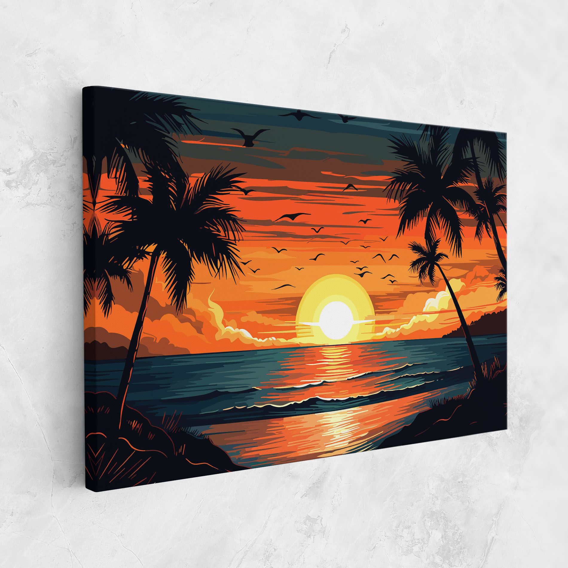Amazing Sunset View mockup 1