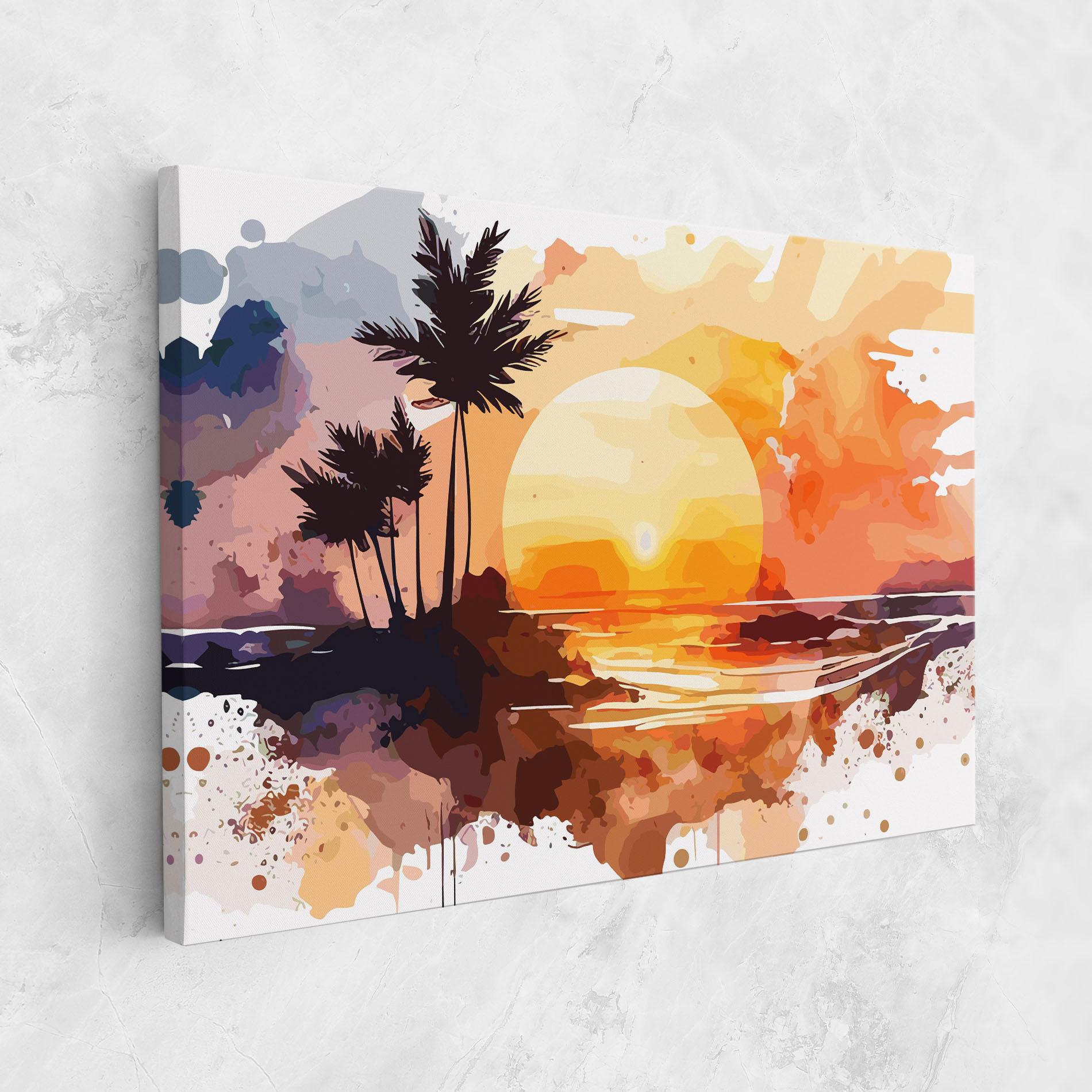 Tablou Canvas Beautiful Sunrise mockup 1