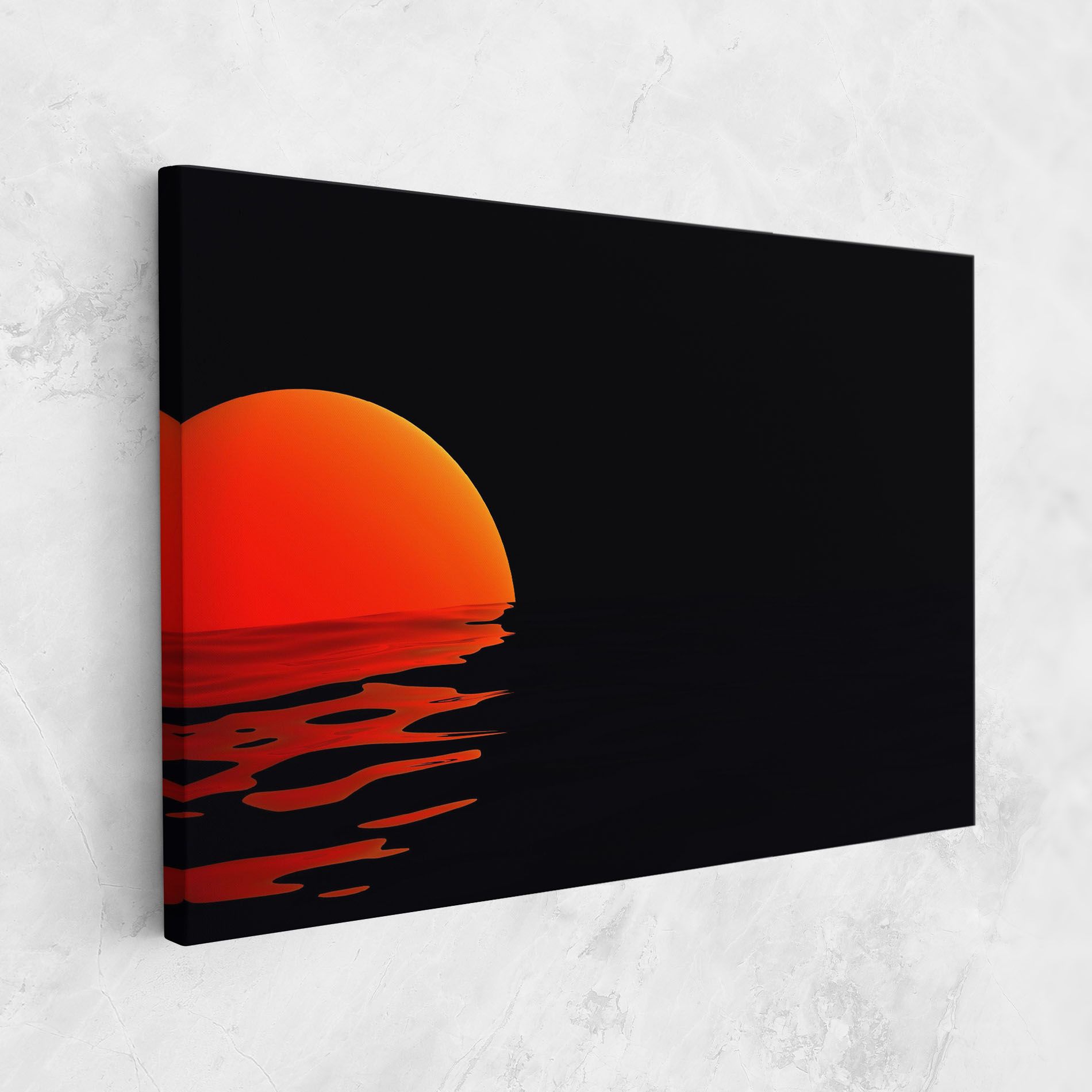 Red Evening Sunset mockup 1
