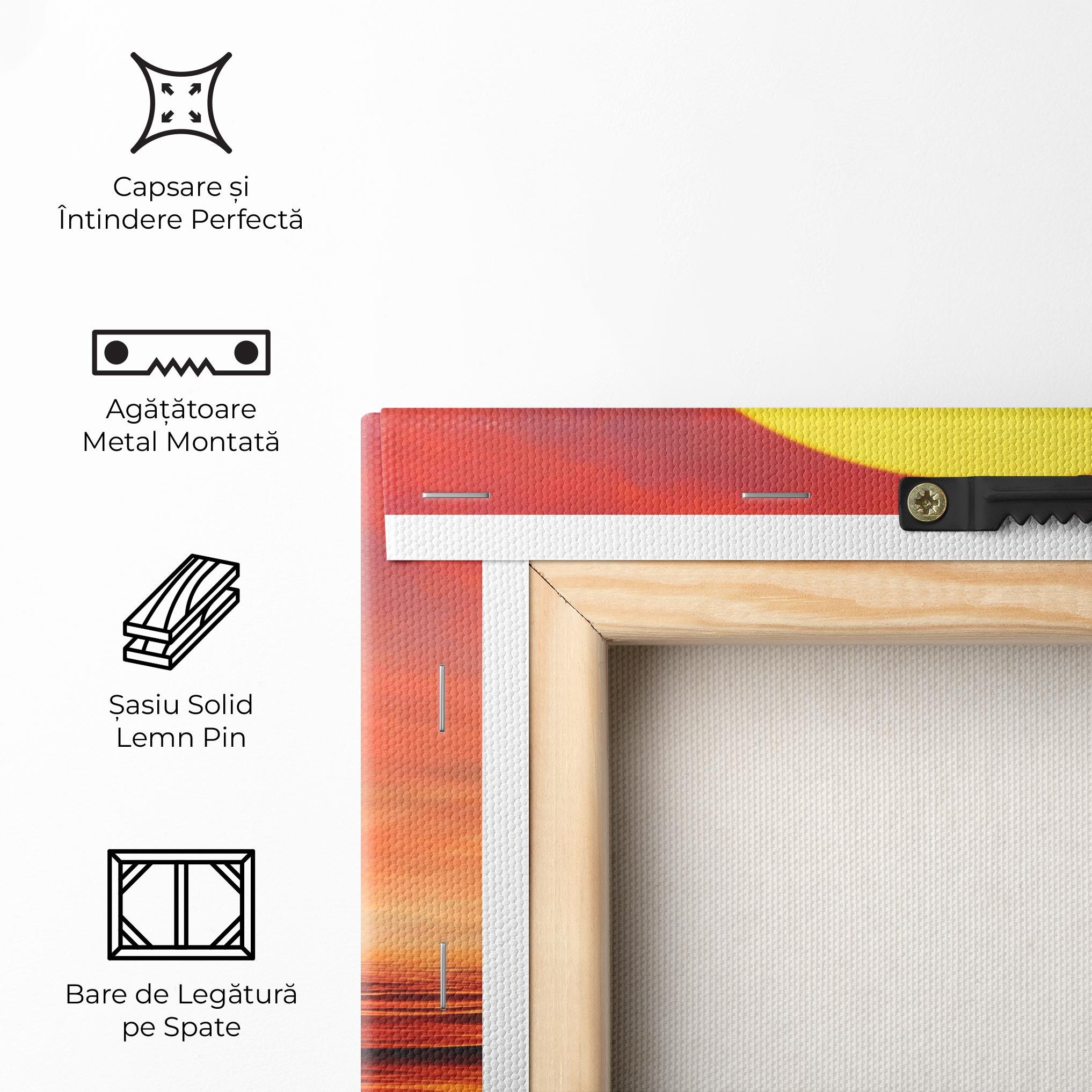 Tablou Canvas Clouds Reflection Sky mockup 5