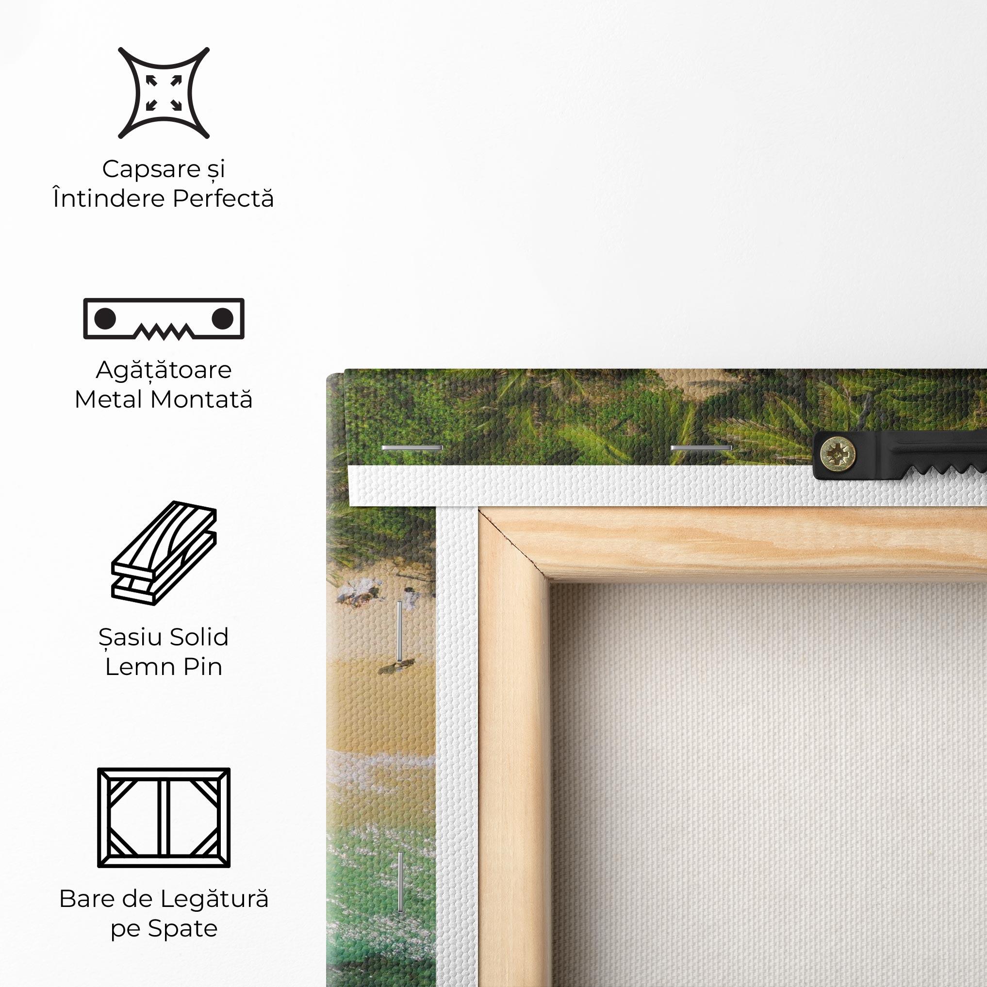 Tablou Canvas Jungle Beach mockup 5