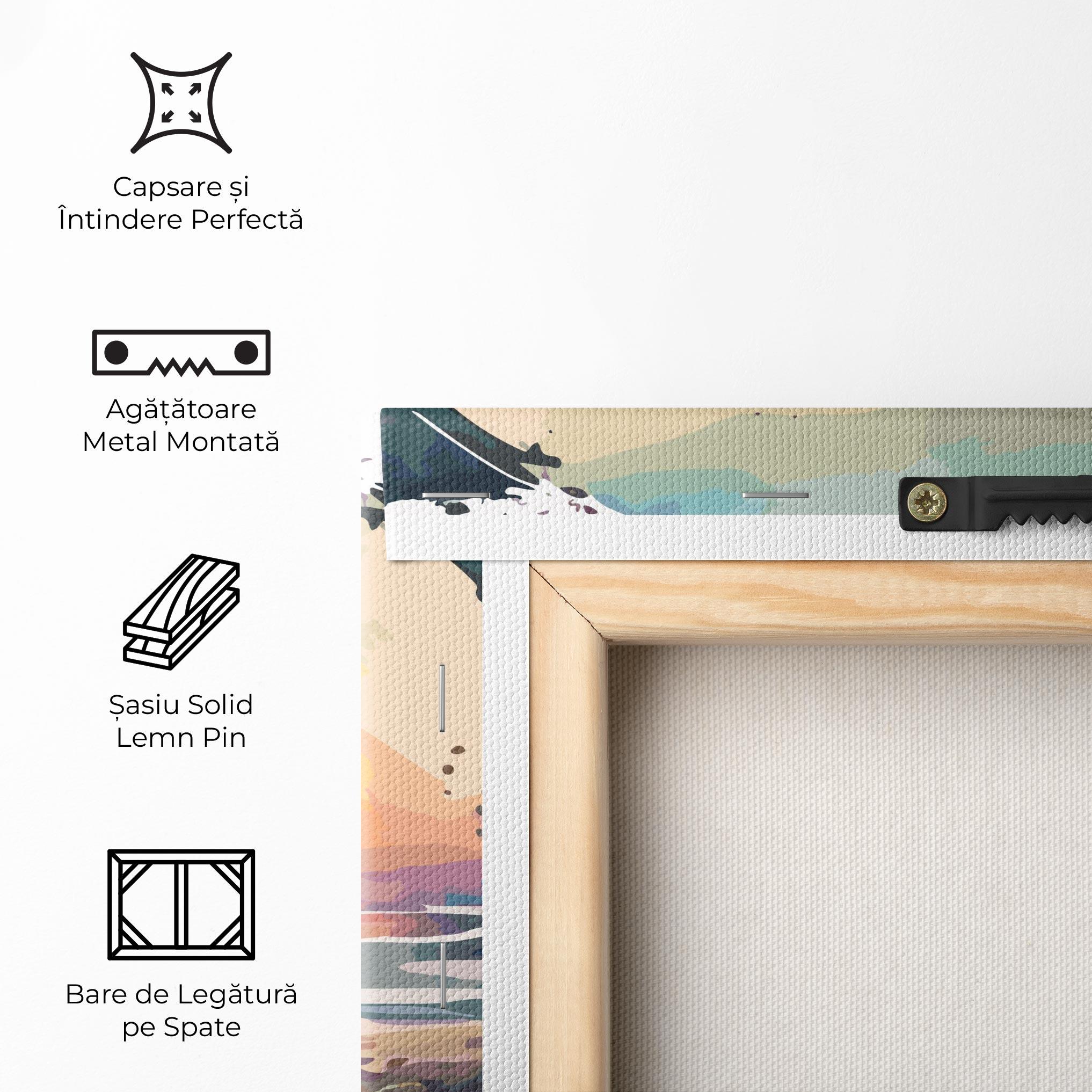 Tablou Canvas Sunrise Art mockup 5