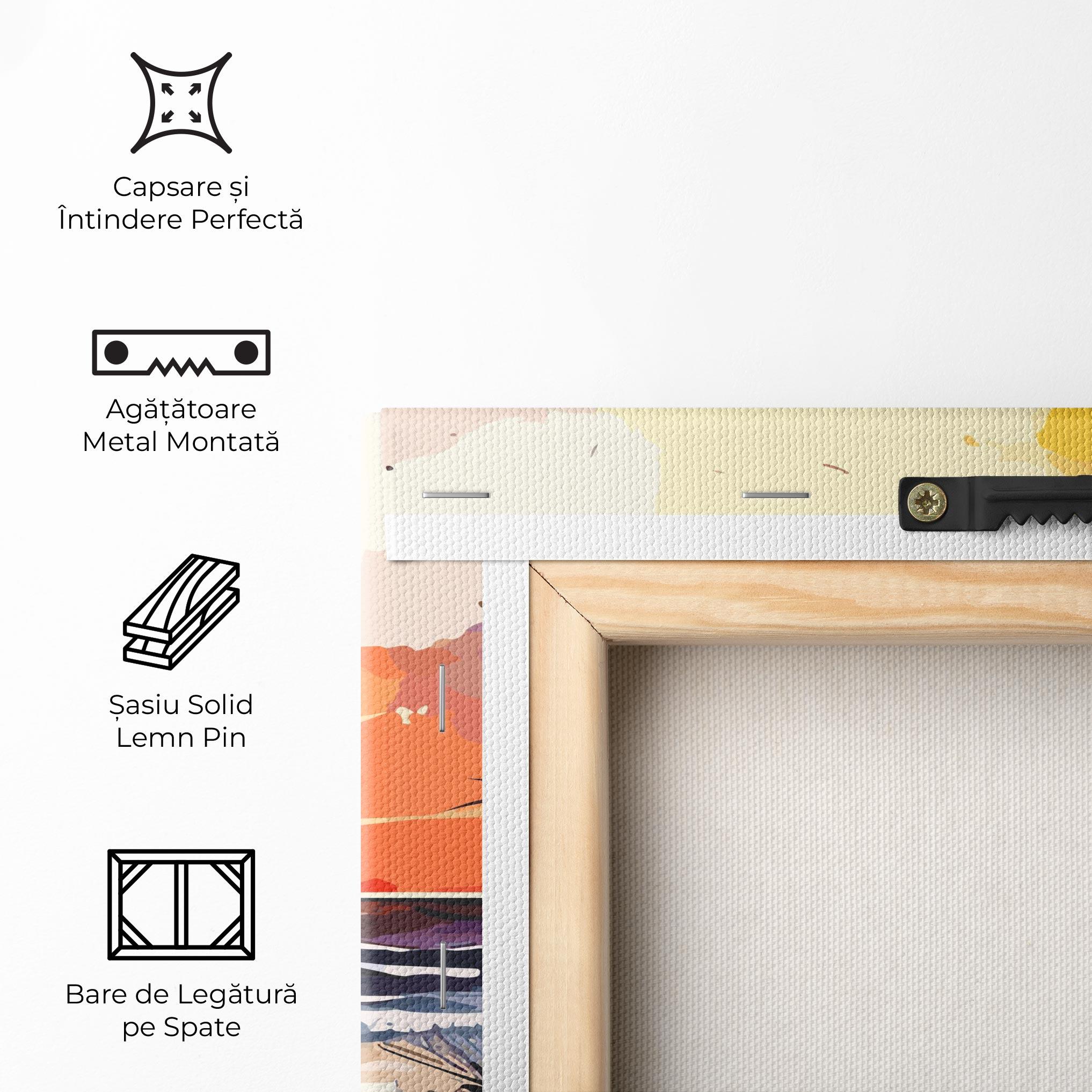 Tablou Canvas Sunset Art View mockup 5