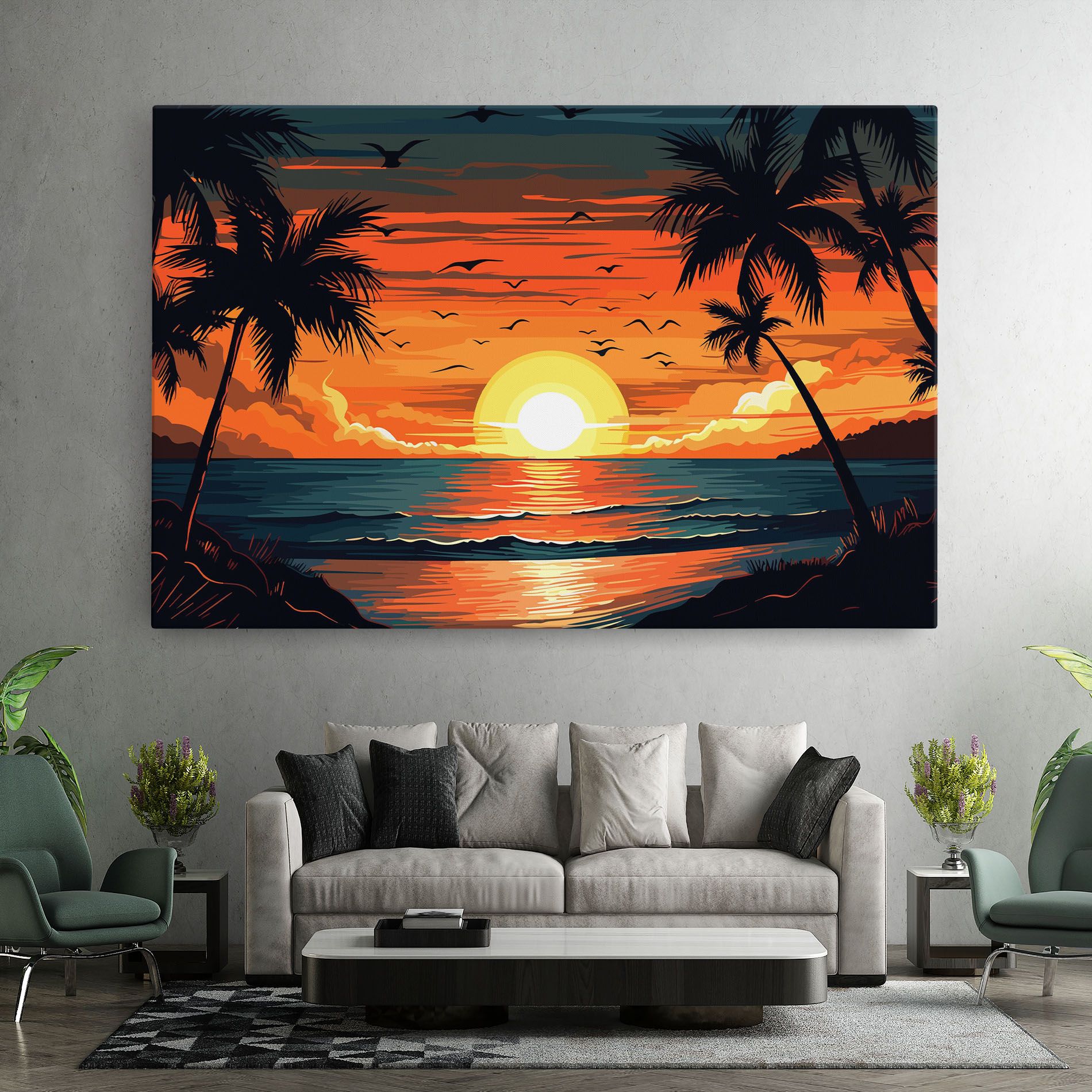 Amazing Sunset View mockup 7