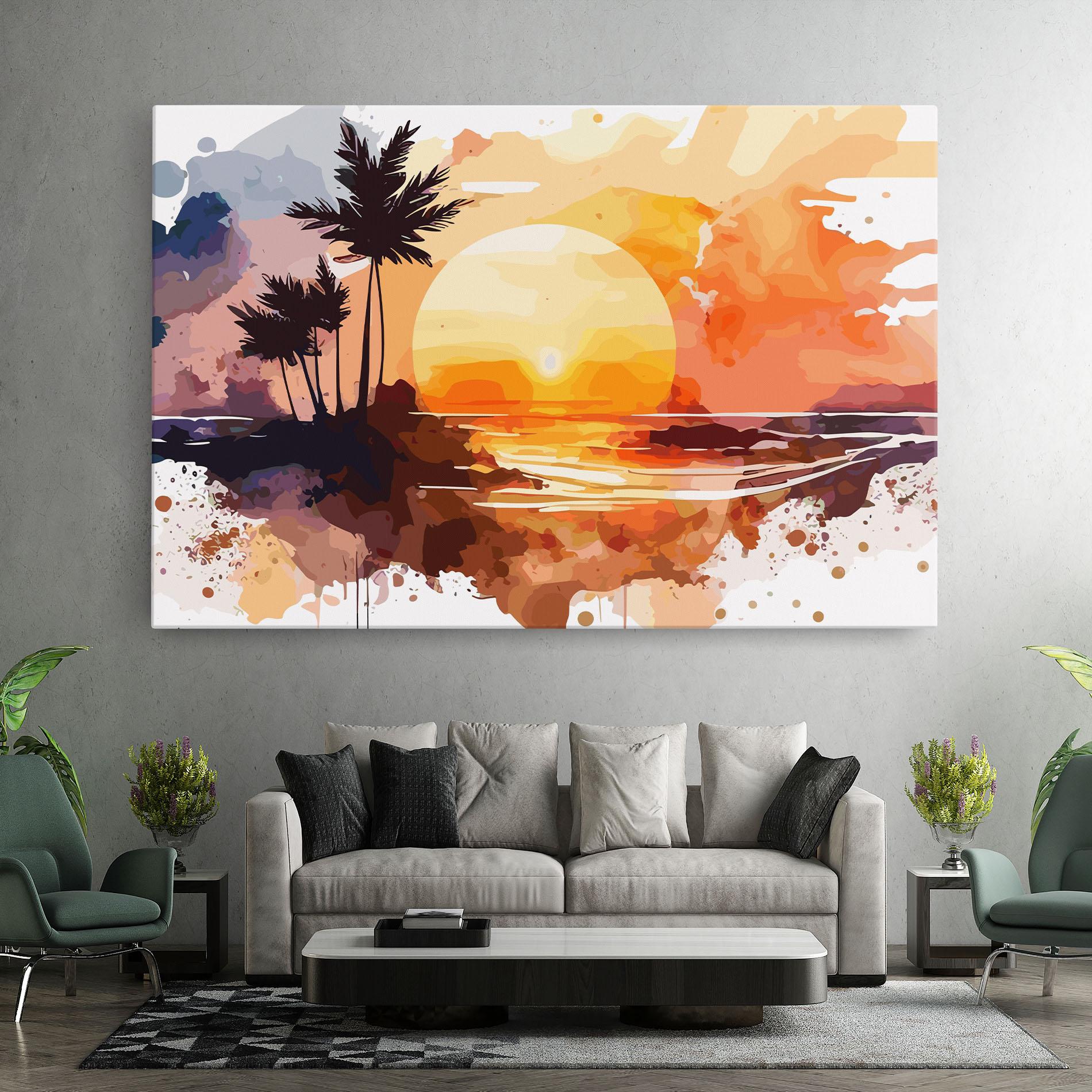 Tablou Canvas Beautiful Sunrise mockup 7