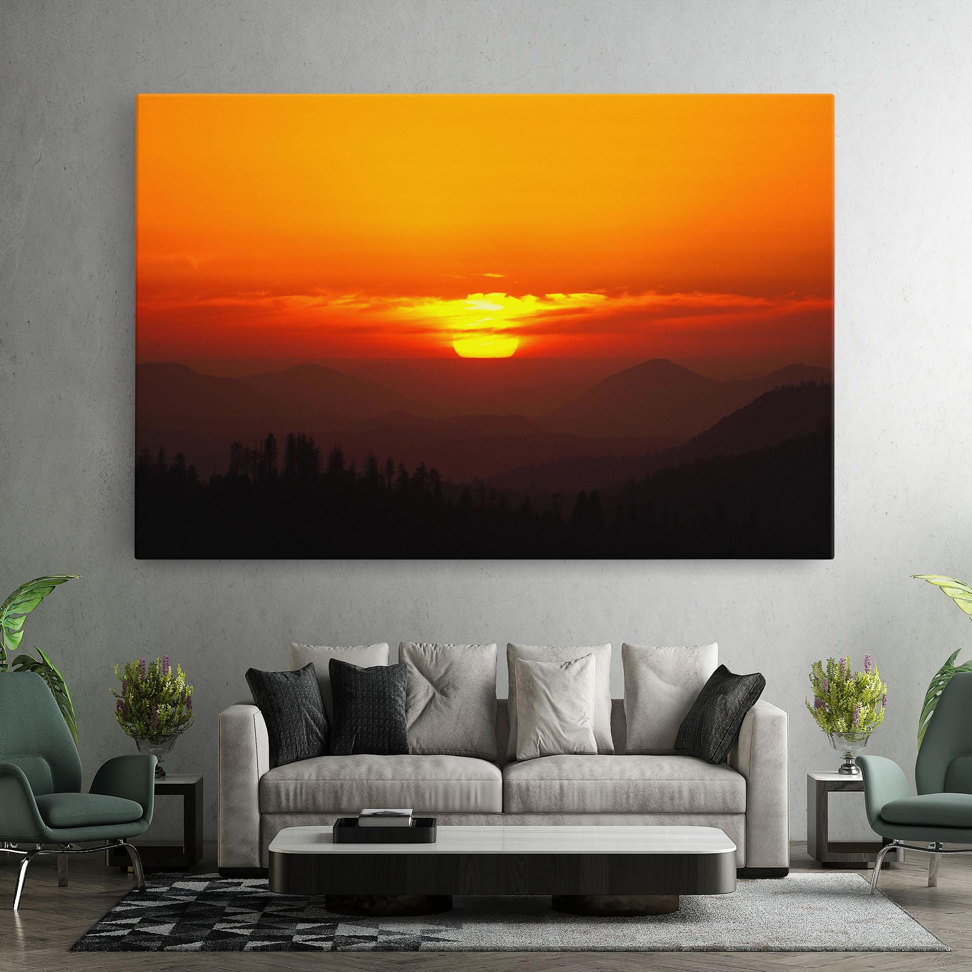 Tablou Canvas Pretty Sun View mockup 7