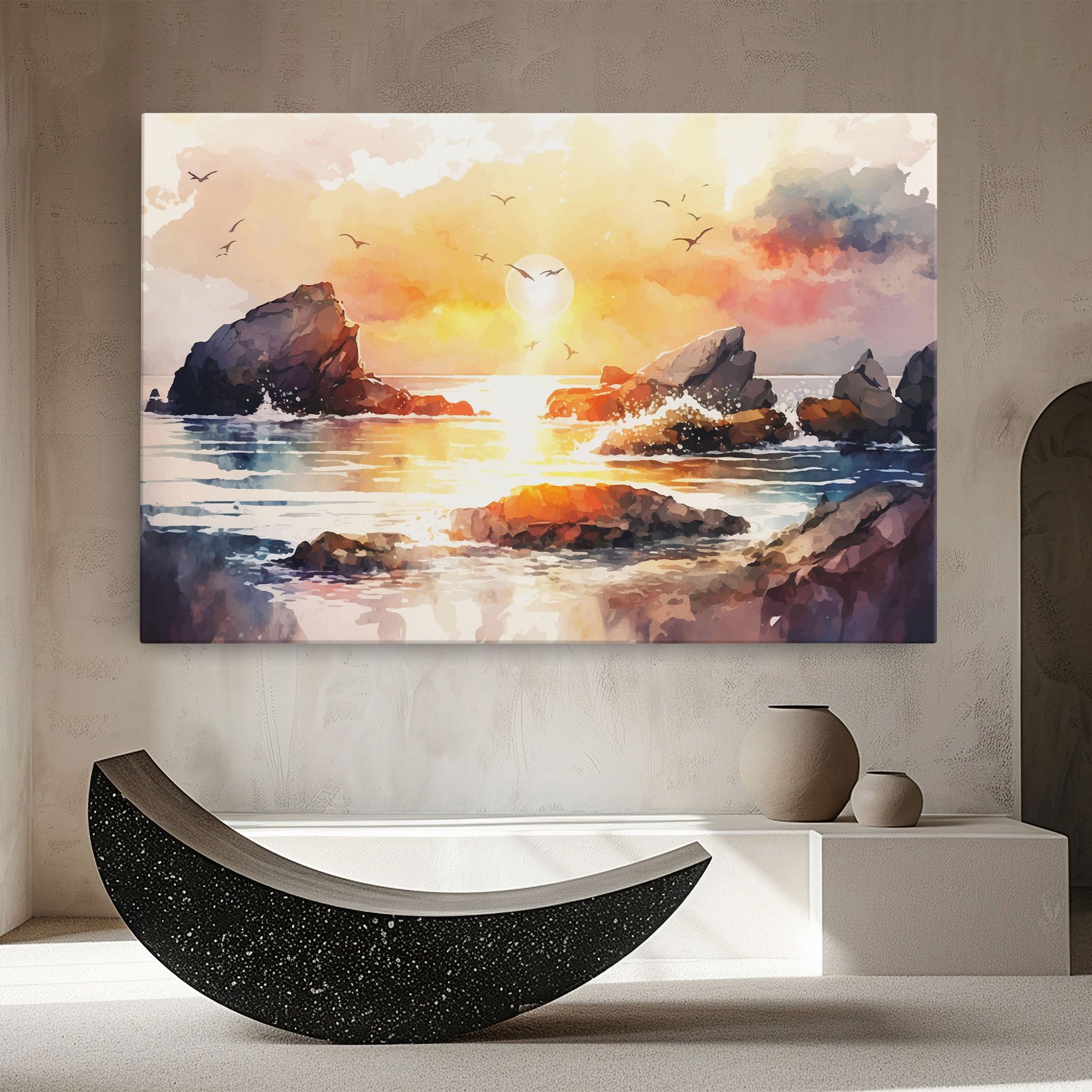 Pretty Pastel Sunset mockup 8