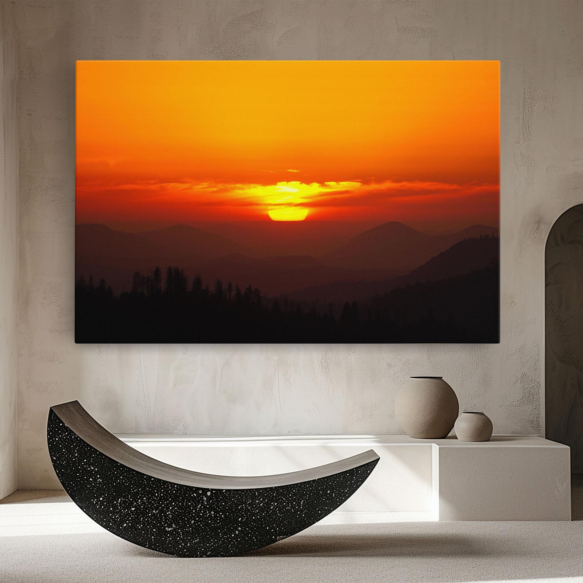 Tablou Canvas Pretty Sun View mockup 8