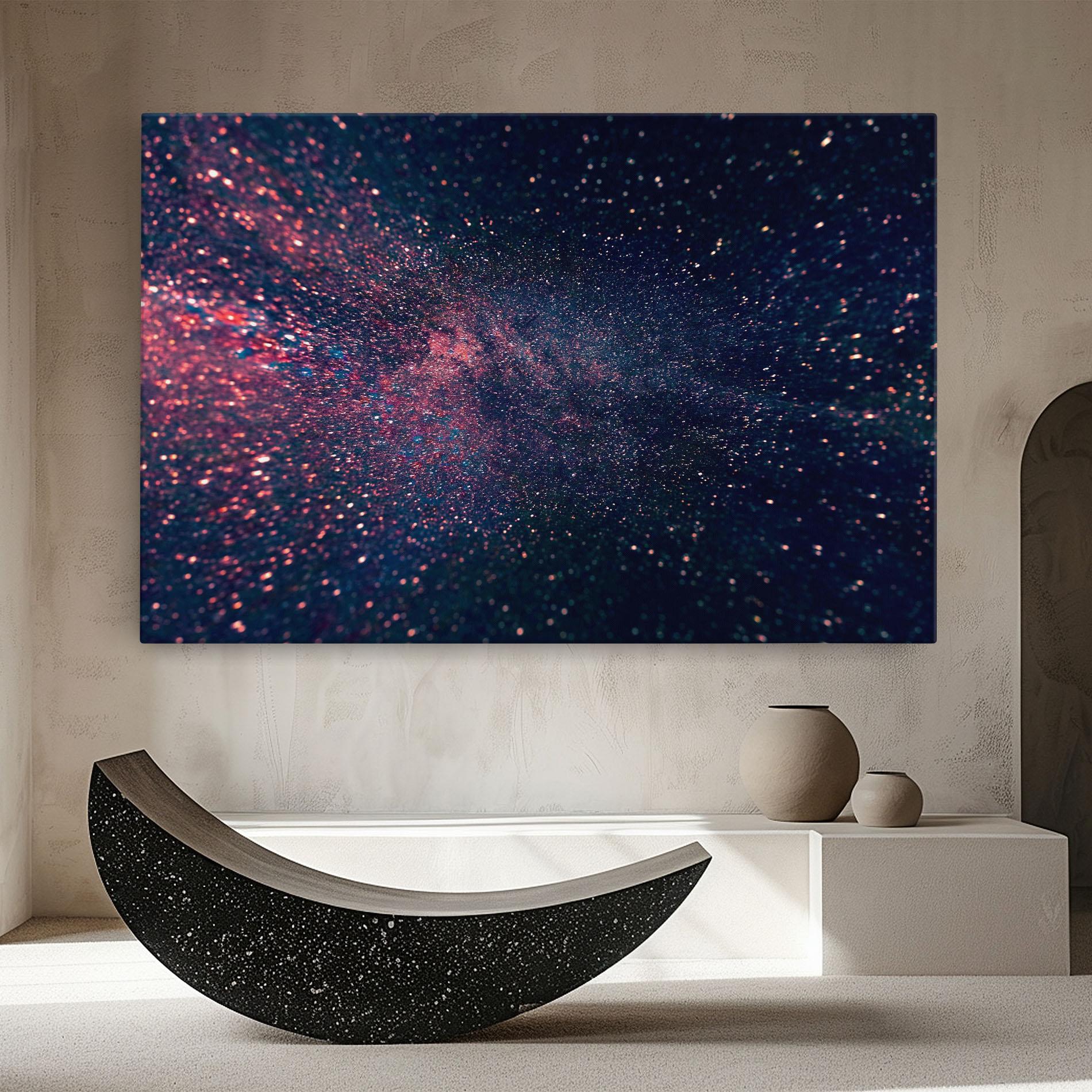 Tablou Canvas Purple Spark mockup 8