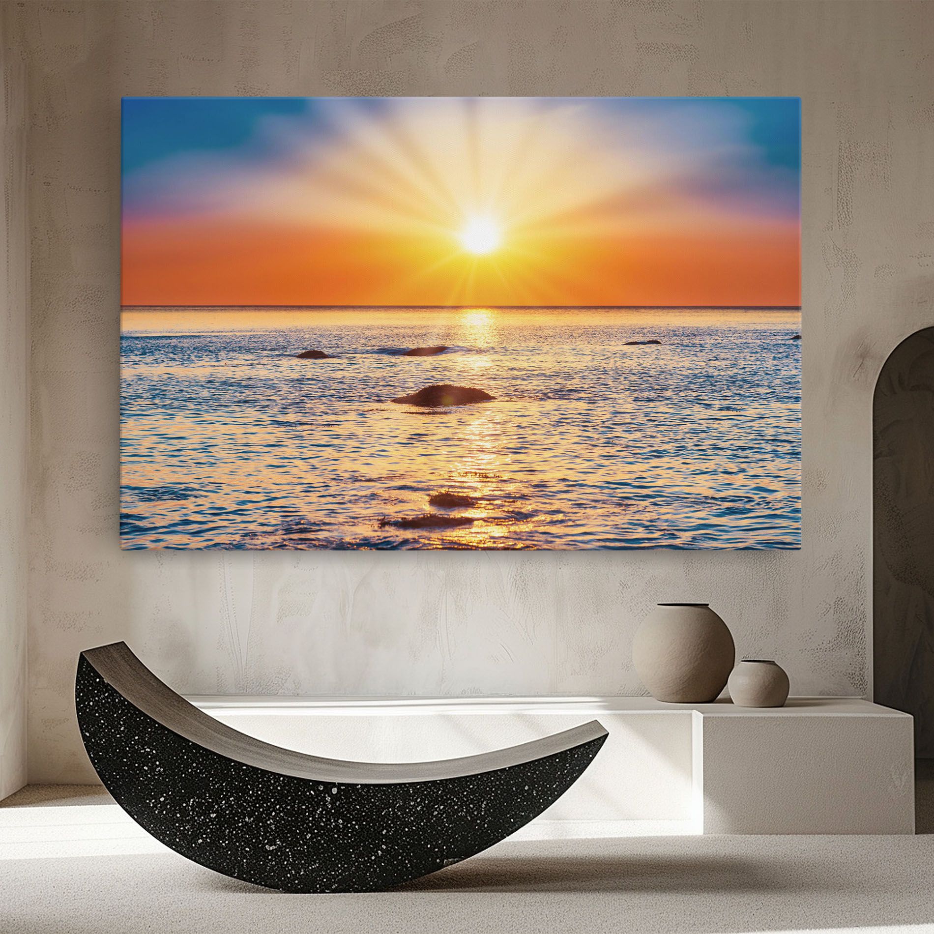 Sunset Beach Rocks mockup 8