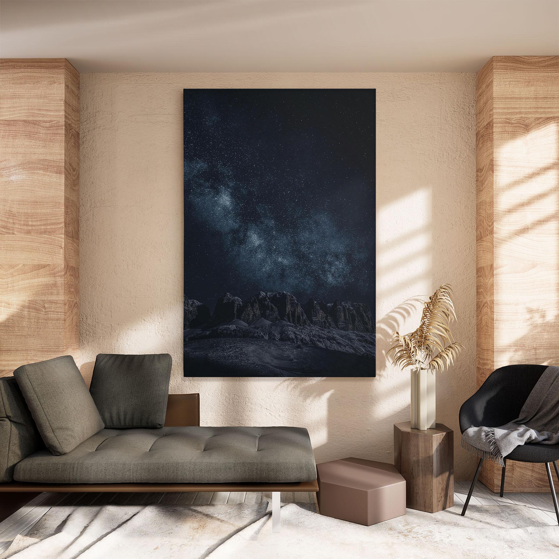Tablou Canvas Galactic Sky mockup 8